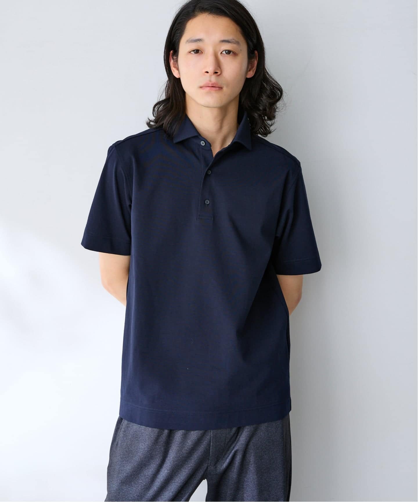 MULTI FUNCTION 32G PONTE S/S ポロシャツ（ポロシャツ）｜B.C STOCK