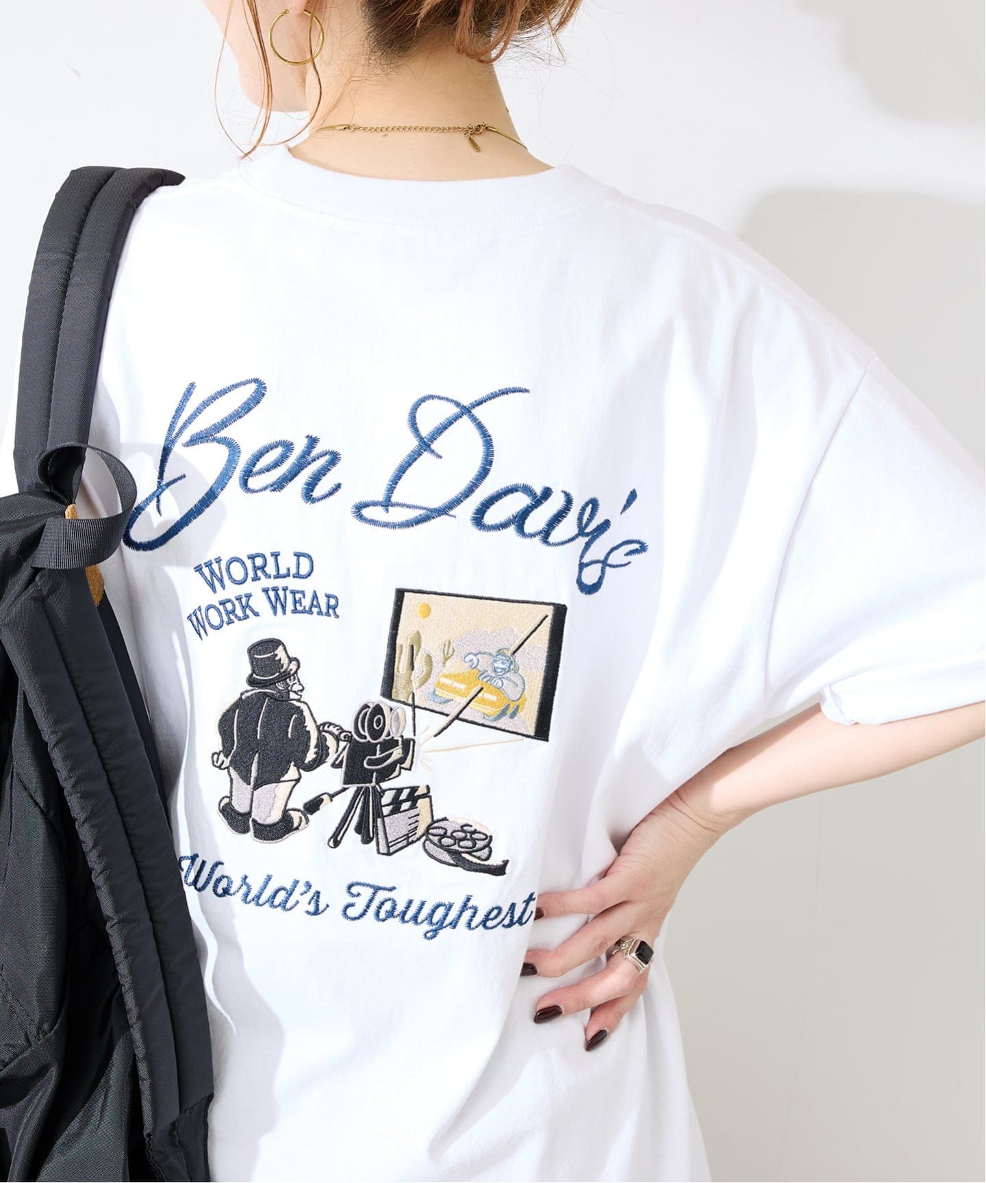 あしゅ出品 Ben Davis 別注 エイシャキシシュウTシャツ（Tシャツ／カットソー