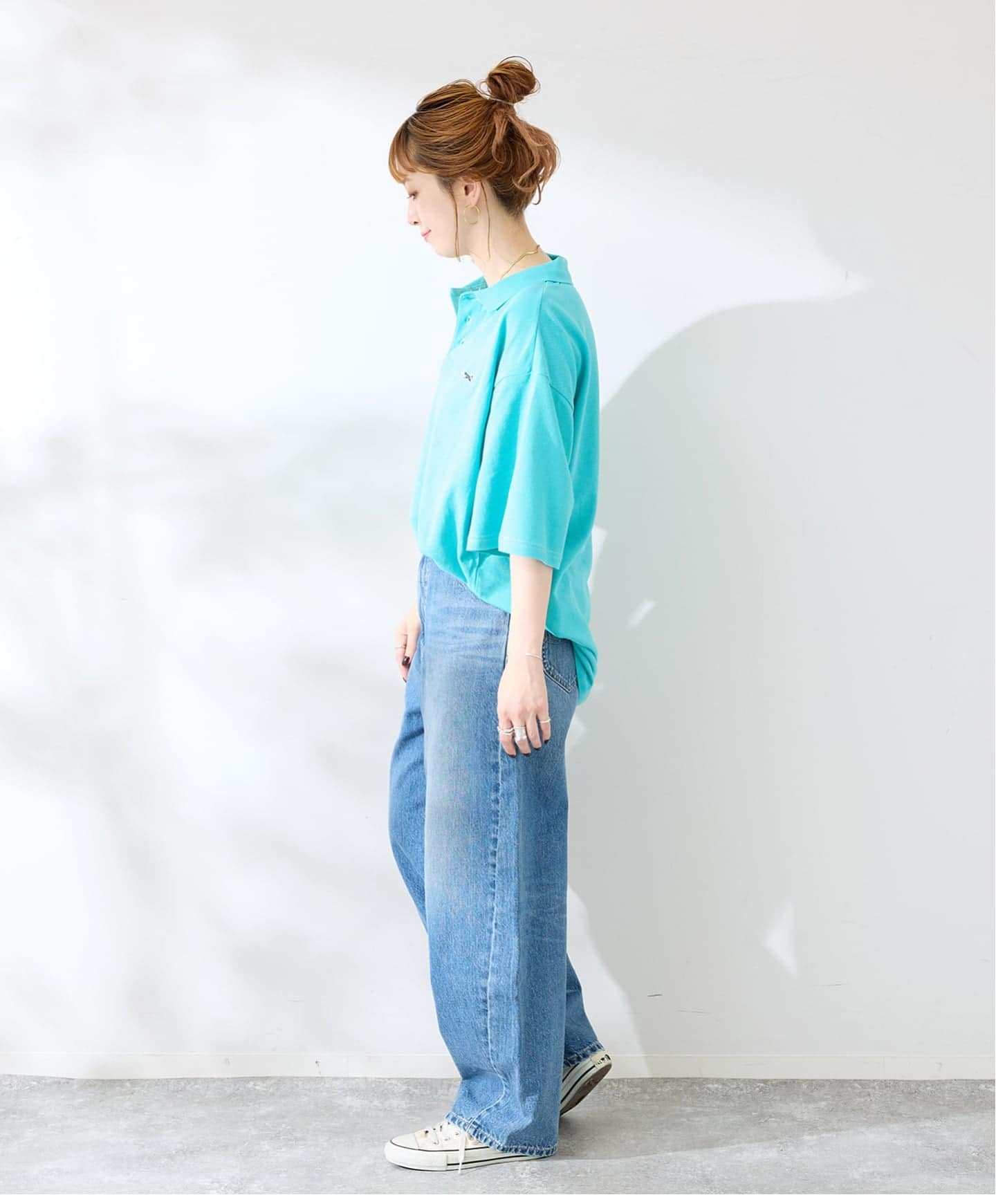 THE FOX / ザ フォックス ex 6.5oz ポロシャツ over-dye（ポロシャツ