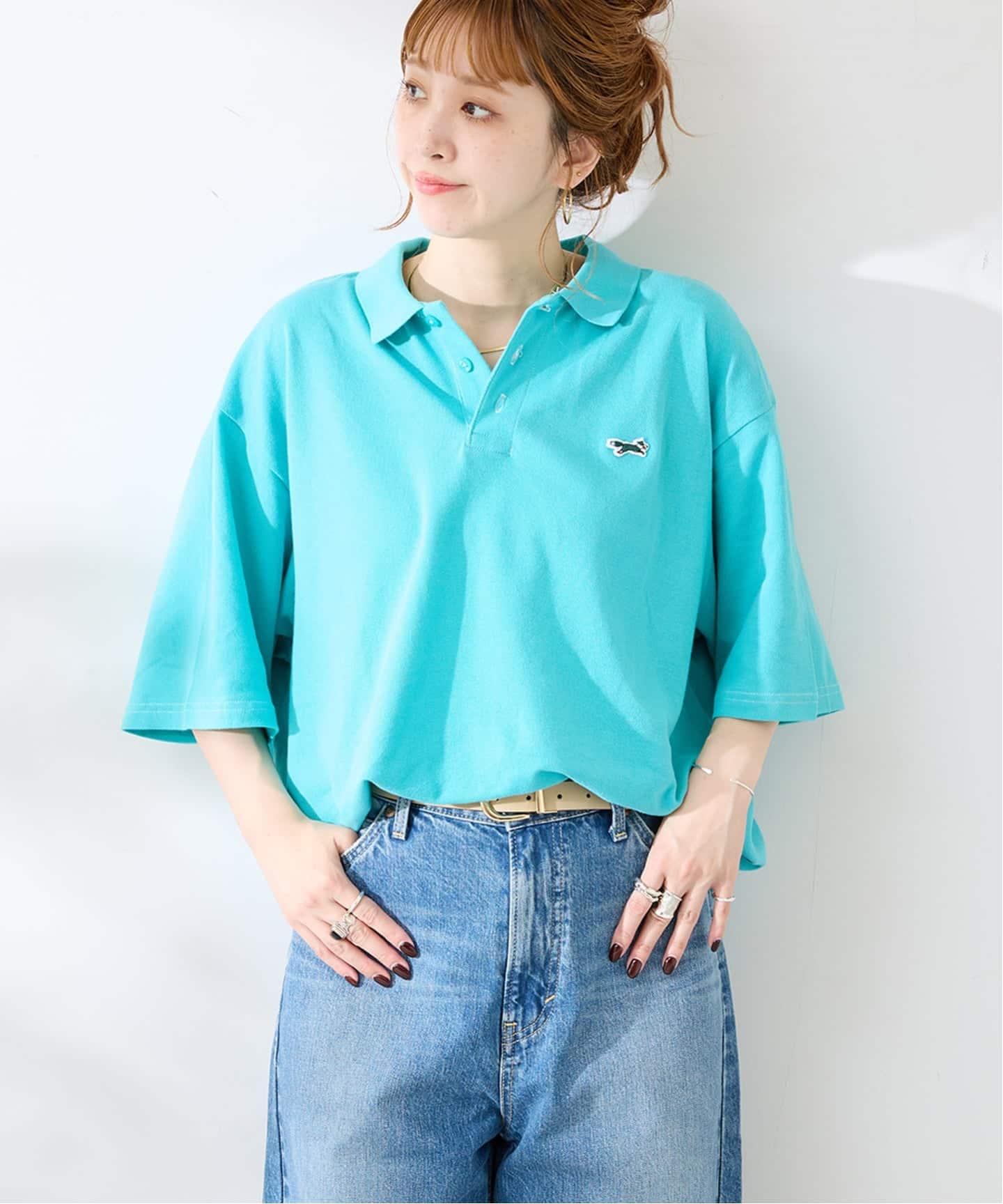 THE FOX / ザ フォックス ex 6.5oz ポロシャツ over-dye（ポロシャツ