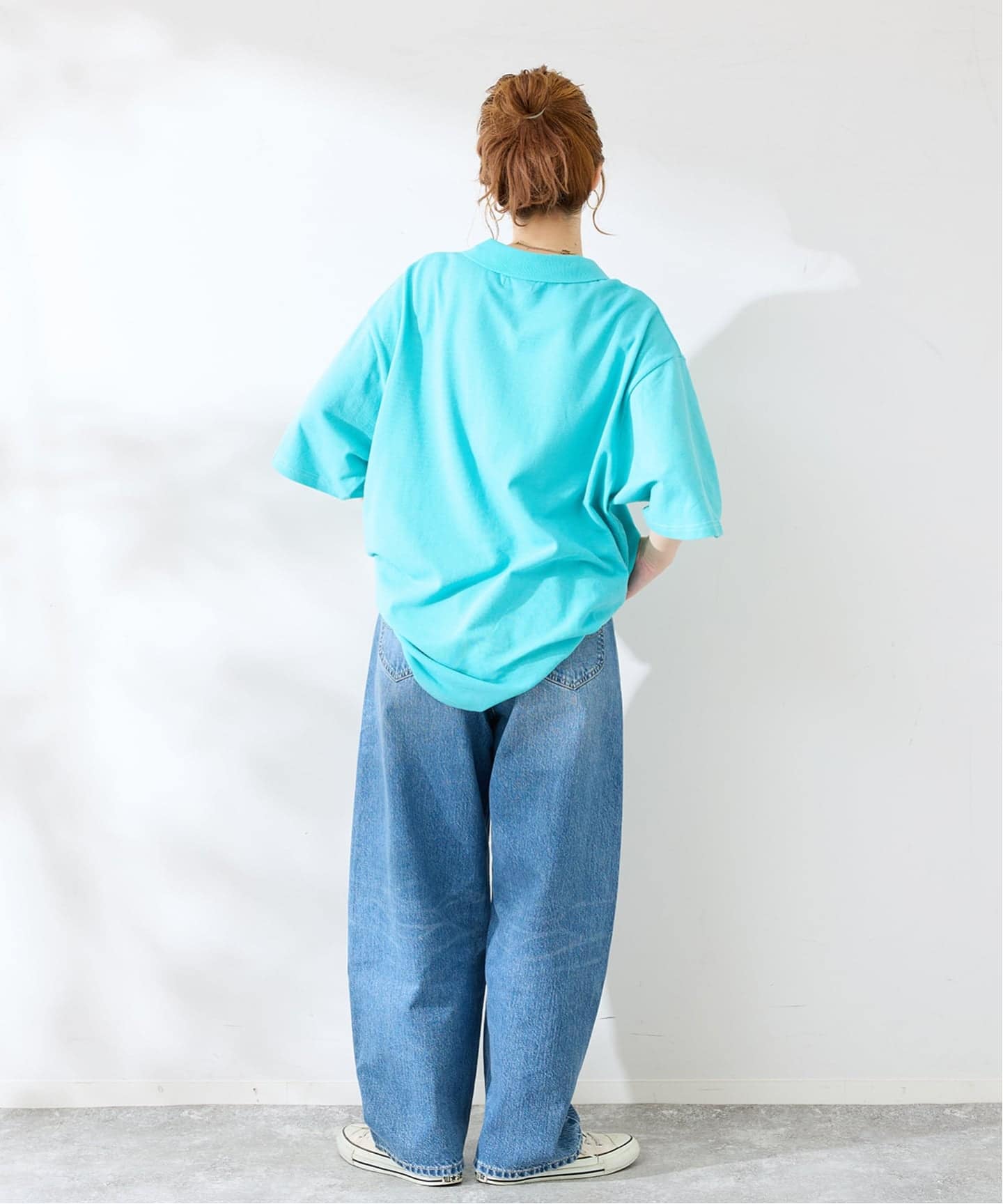 THE FOX / ザ フォックス ex 6.5oz ポロシャツ over-dye（ポロシャツ