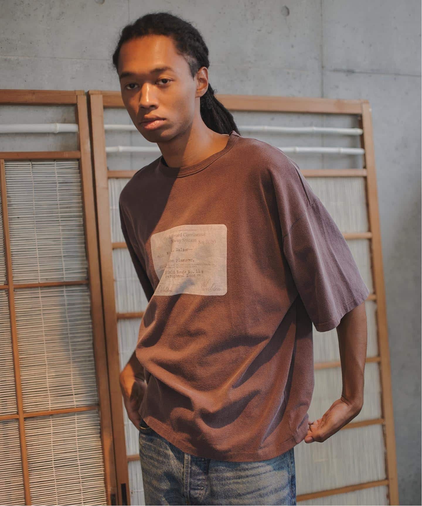 refomed / リフォメッド RAILWAY TICKET TEE（Tシャツ／カットソー