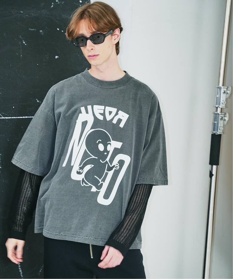 JIEDA × NOCTO ARCHIVE 別注 ALIEN OVER SIZE TEE（Tシャツ 