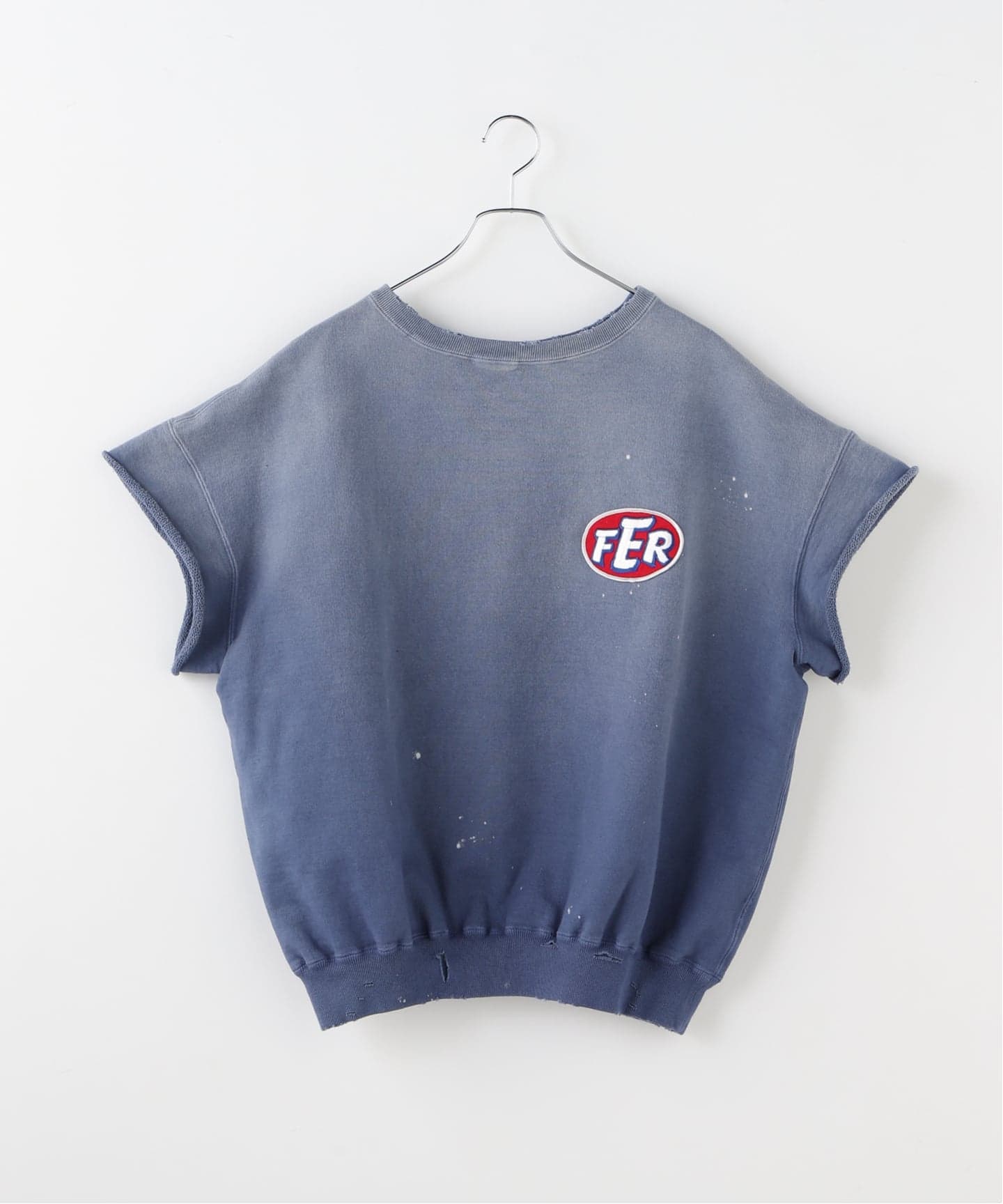 BOWWOW / バウワウ FER PATCHED SS SWEATSHIRT AGED（Tシャツ