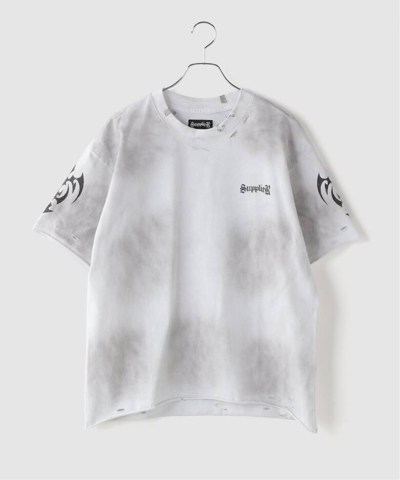 SUPPLIER / サプライヤー Distressed Pierced Tee V2（Tシャツ 