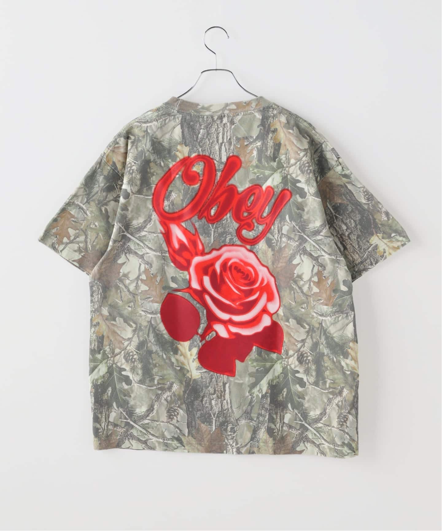 OBEY / オベイ AIRBRUSHED ROSE（Tシャツ／カットソー）｜JOINT WORKS