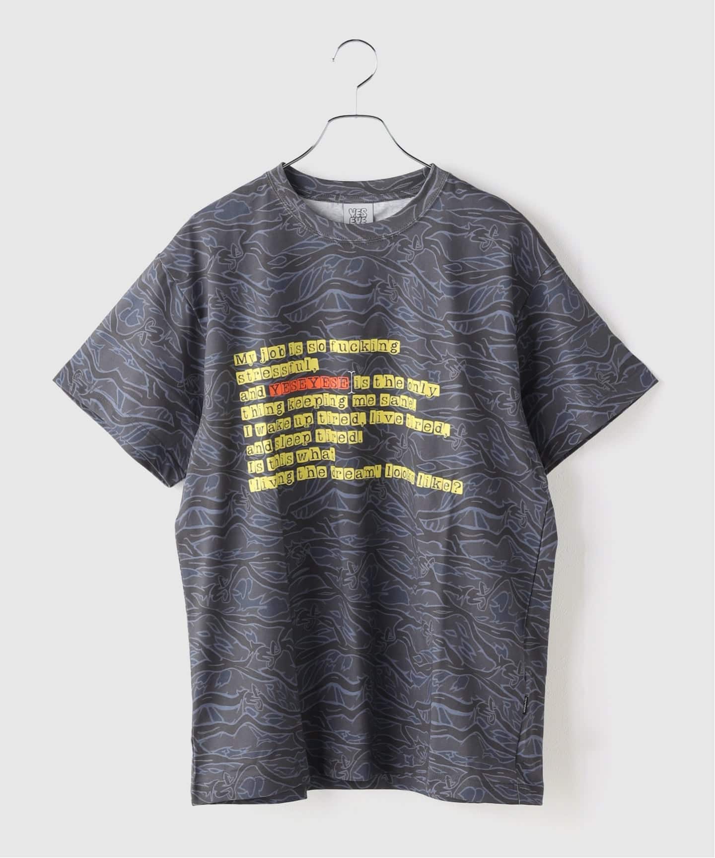 Name. / ネーム LOOSE FIT PRINT TEE HELLO,GOOD BUY!（Tシャツ