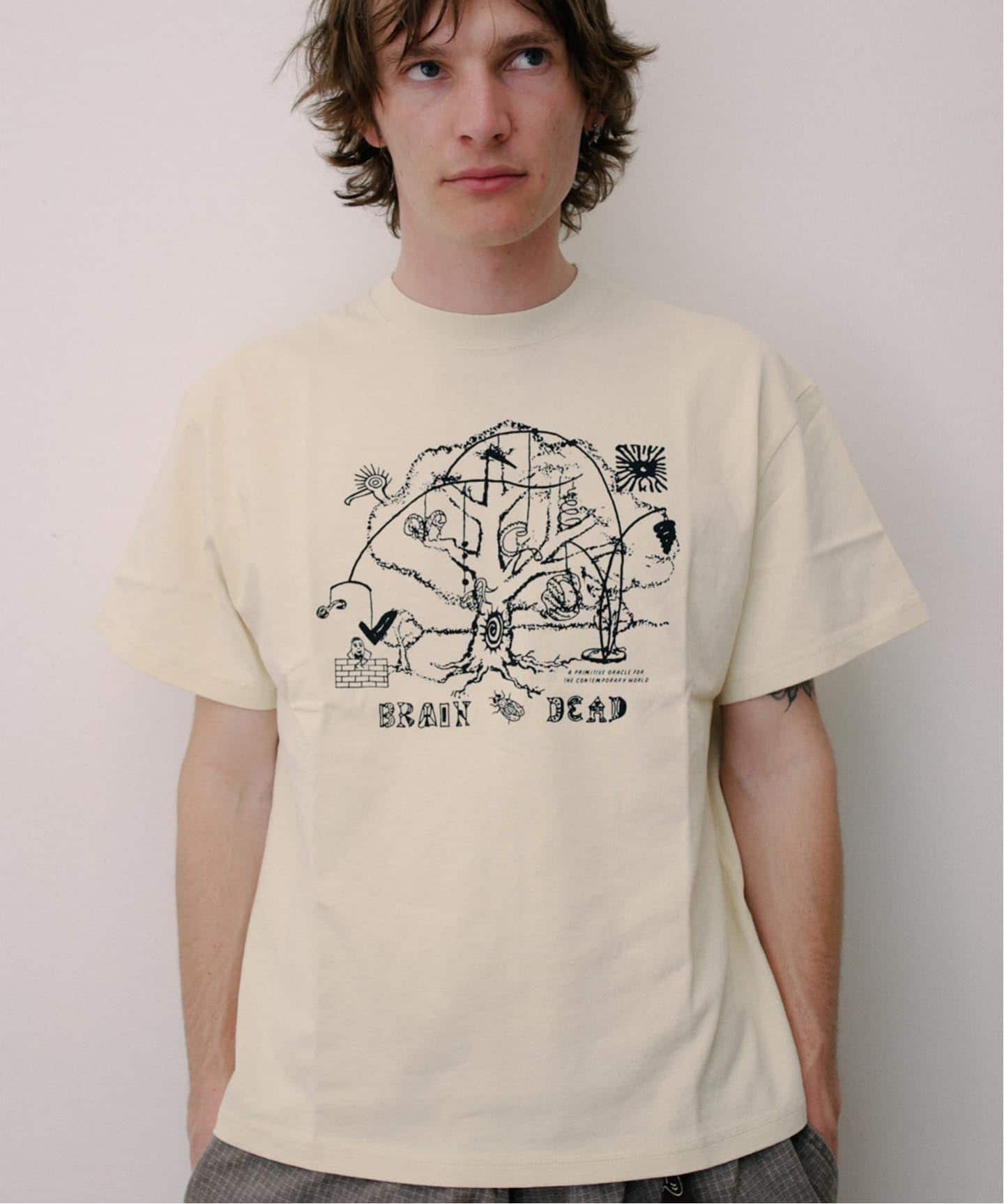 BRAIN DEAD / ブレインデッド ORACLE T-SHIRT（Tシャツ／カットソー