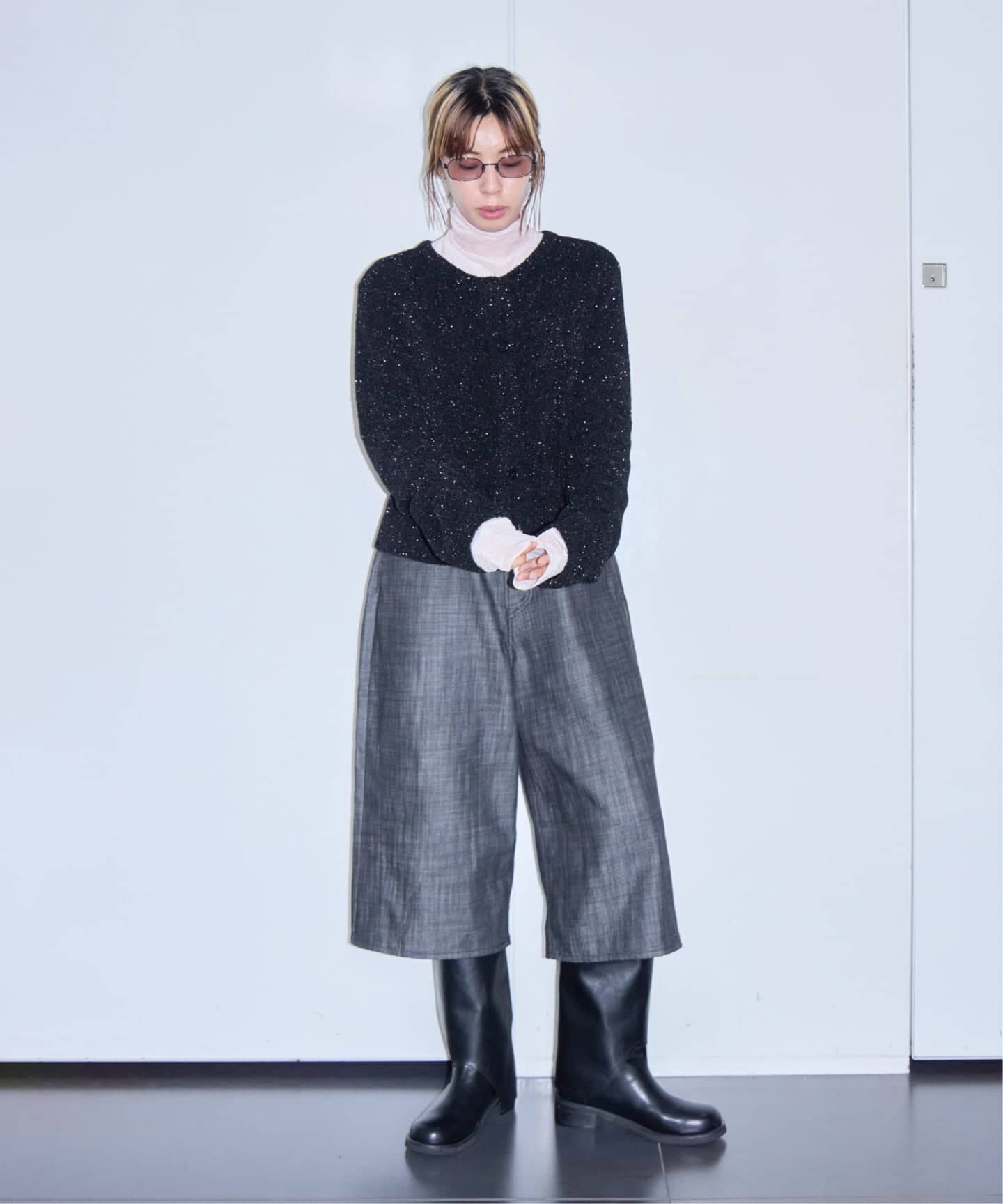予約》LAME KNIT カーディガン（ニット／セーター）｜CITYSHOP（シティ