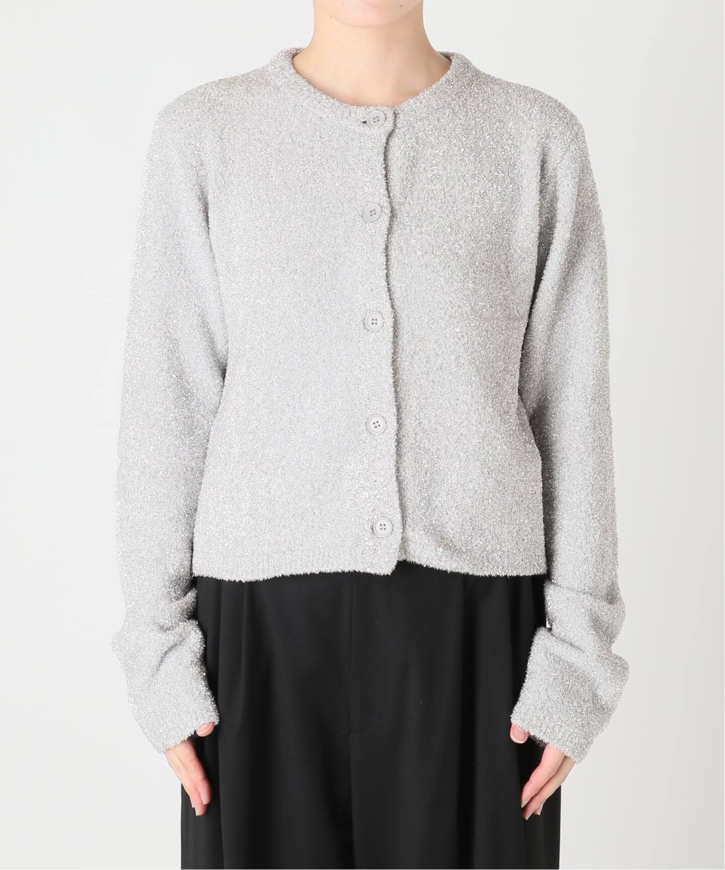 予約》LAME KNIT カーディガン（ニット／セーター）｜CITYSHOP（シティ