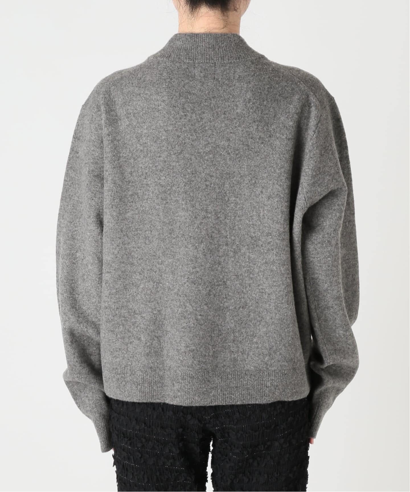 予約》ZIP UP KNIT BLOUSON：カーディガン（ニット／セーター