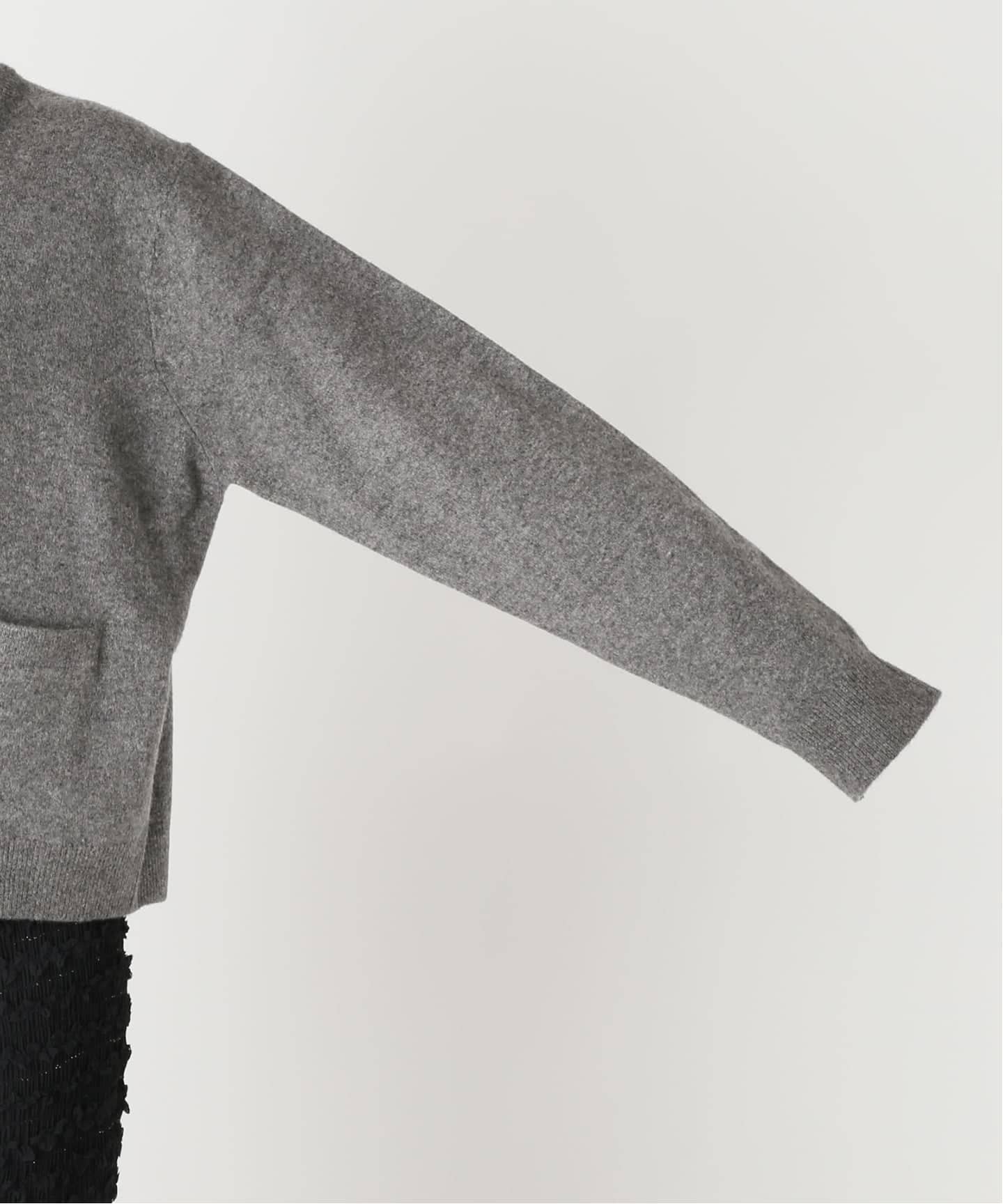 予約》ZIP UP KNIT BLOUSON：カーディガン（ニット／セーター