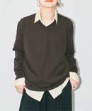 《予約》V NECK SWEATER：ニット