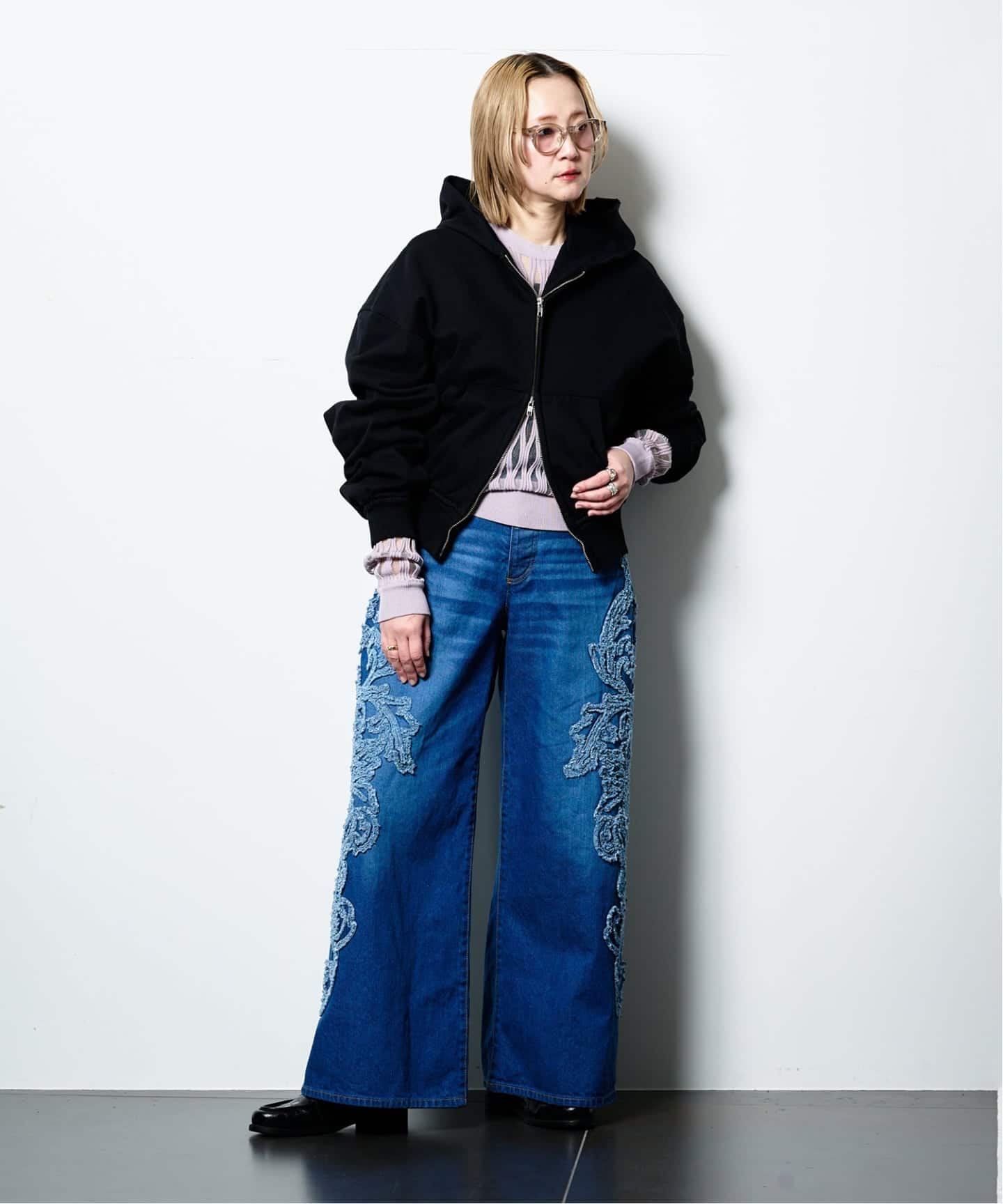 TAAKK WAVEFORM MESH PULLOVER KNIT TA26SS-KN066：ニット（ニット