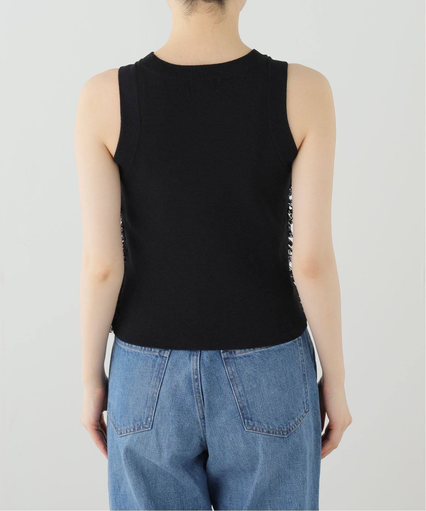 CHIKA KISADA COLORFUL SLEEVELESS KNIT CK-26070：ニット（ニット