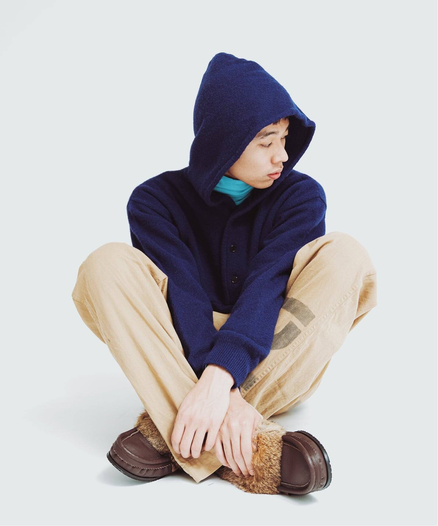 BATONER（バトナー） |  ループホイールニットヤーンフーディー bn-20sm-008) / BATONER(バトナー) / LOOPWHEEL KNITYARN HOODIE