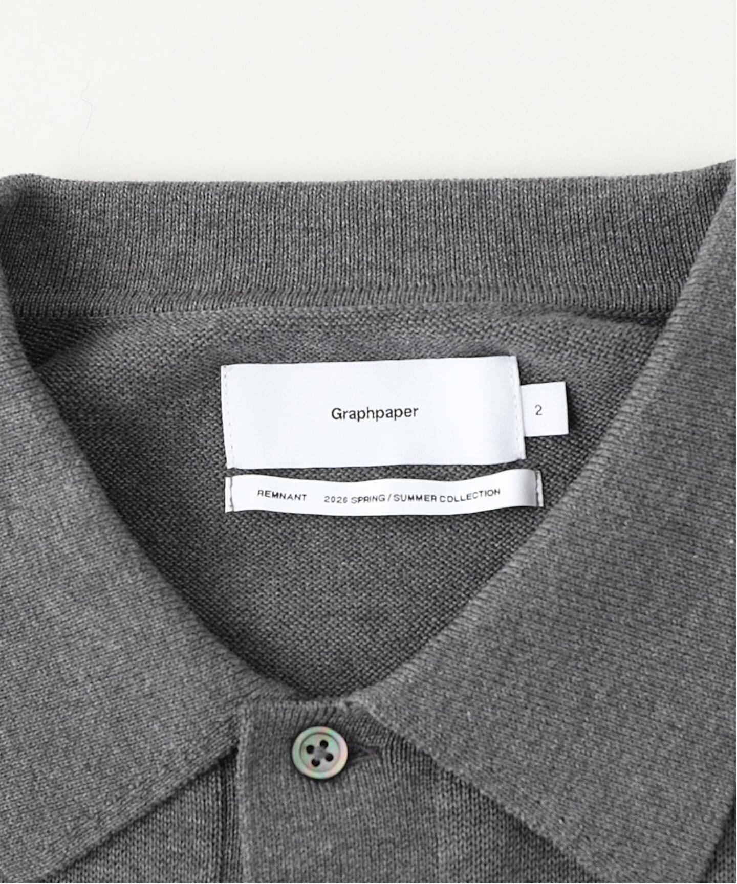 Graphpaper / グラフ ペーパー】Suvin High Gauge Knit：ニット