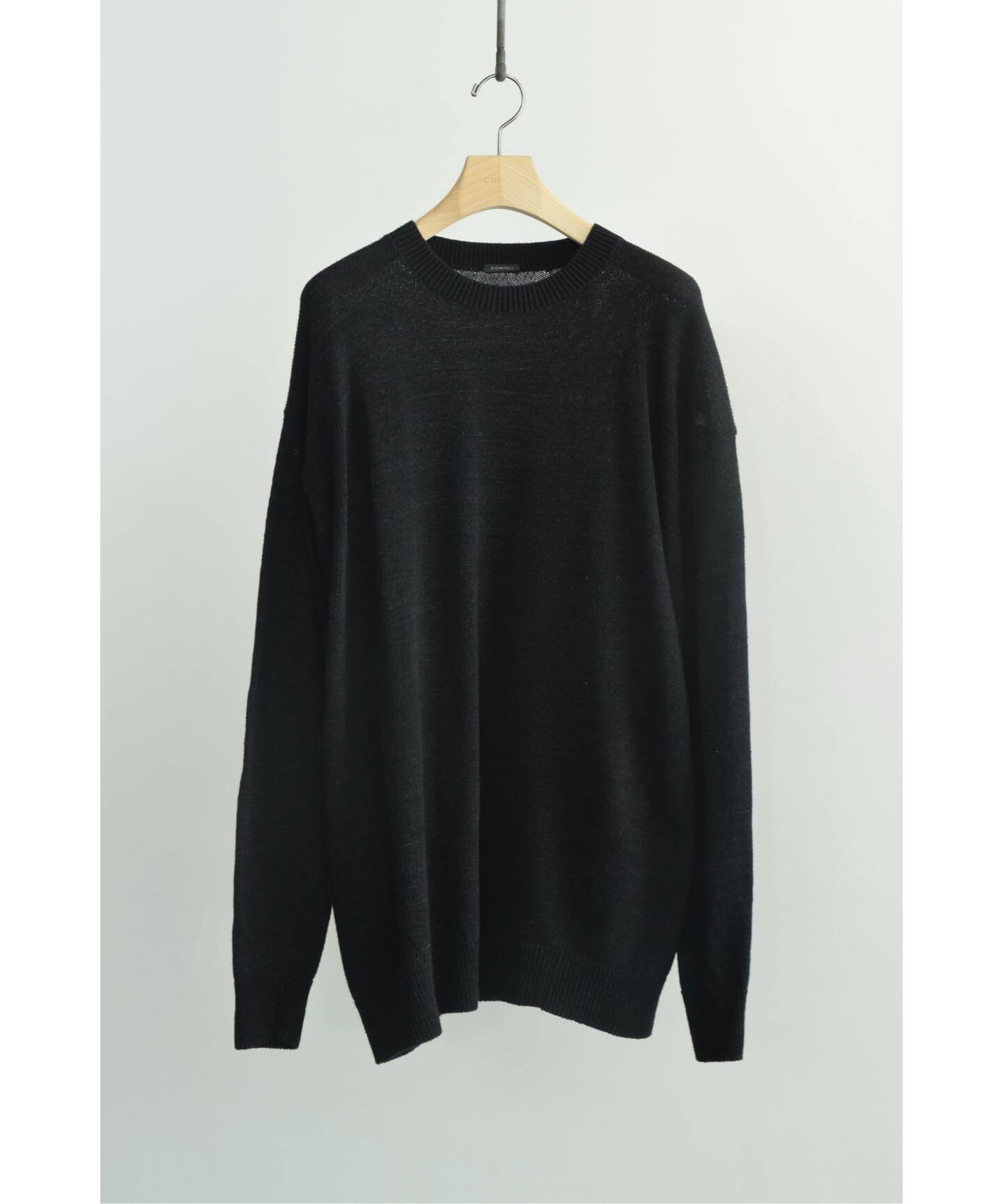 COMOLI / コモリ】 8G クルーネックニット（ニット／セーター）｜L