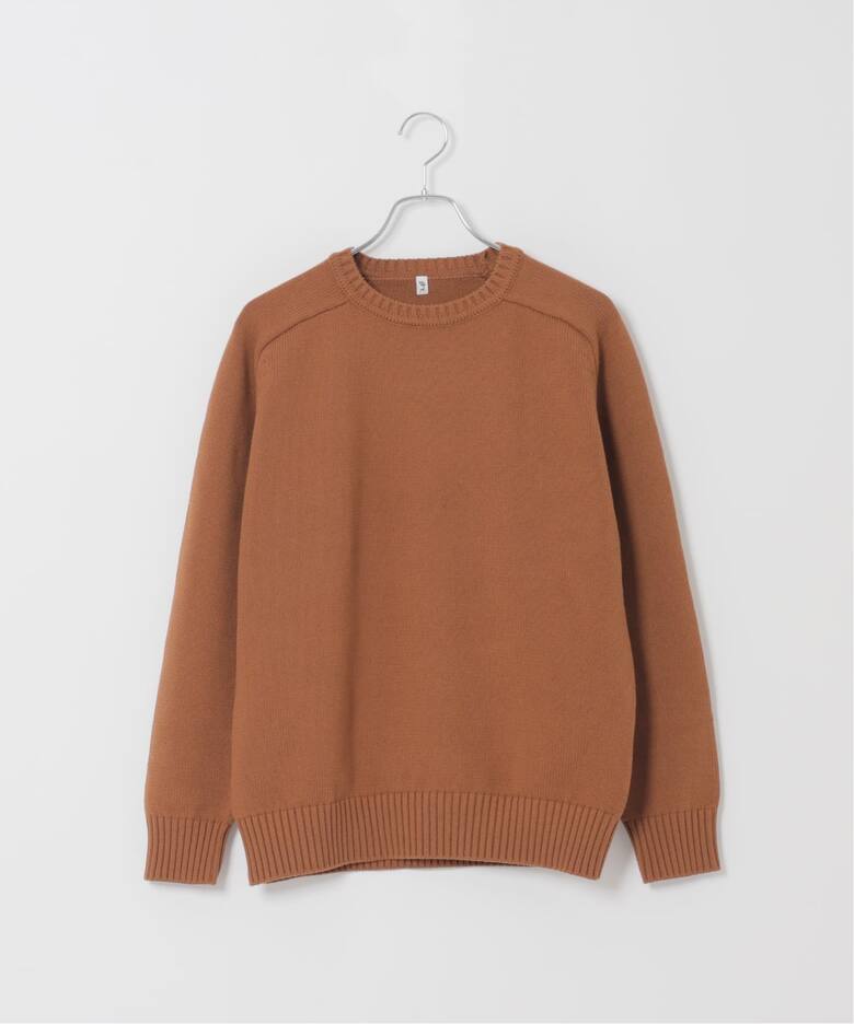 LE / エルイー】 cotton crew knit/ニット（ニット／セーター）｜L 