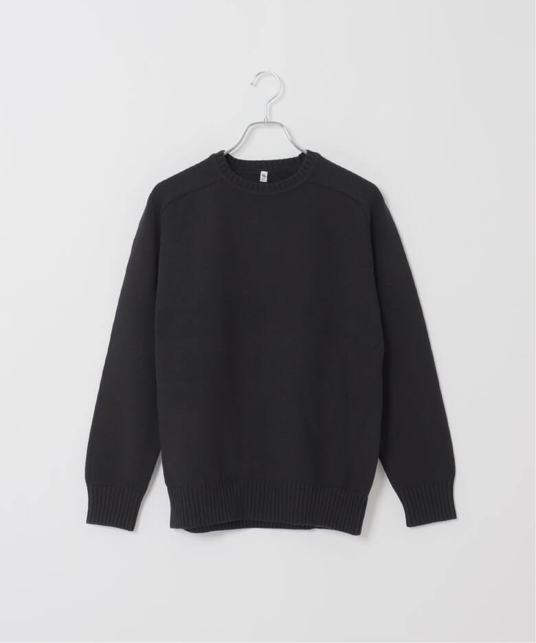 LE / エルイー】 cotton crew knit/ニット（ニット／セーター）｜L 