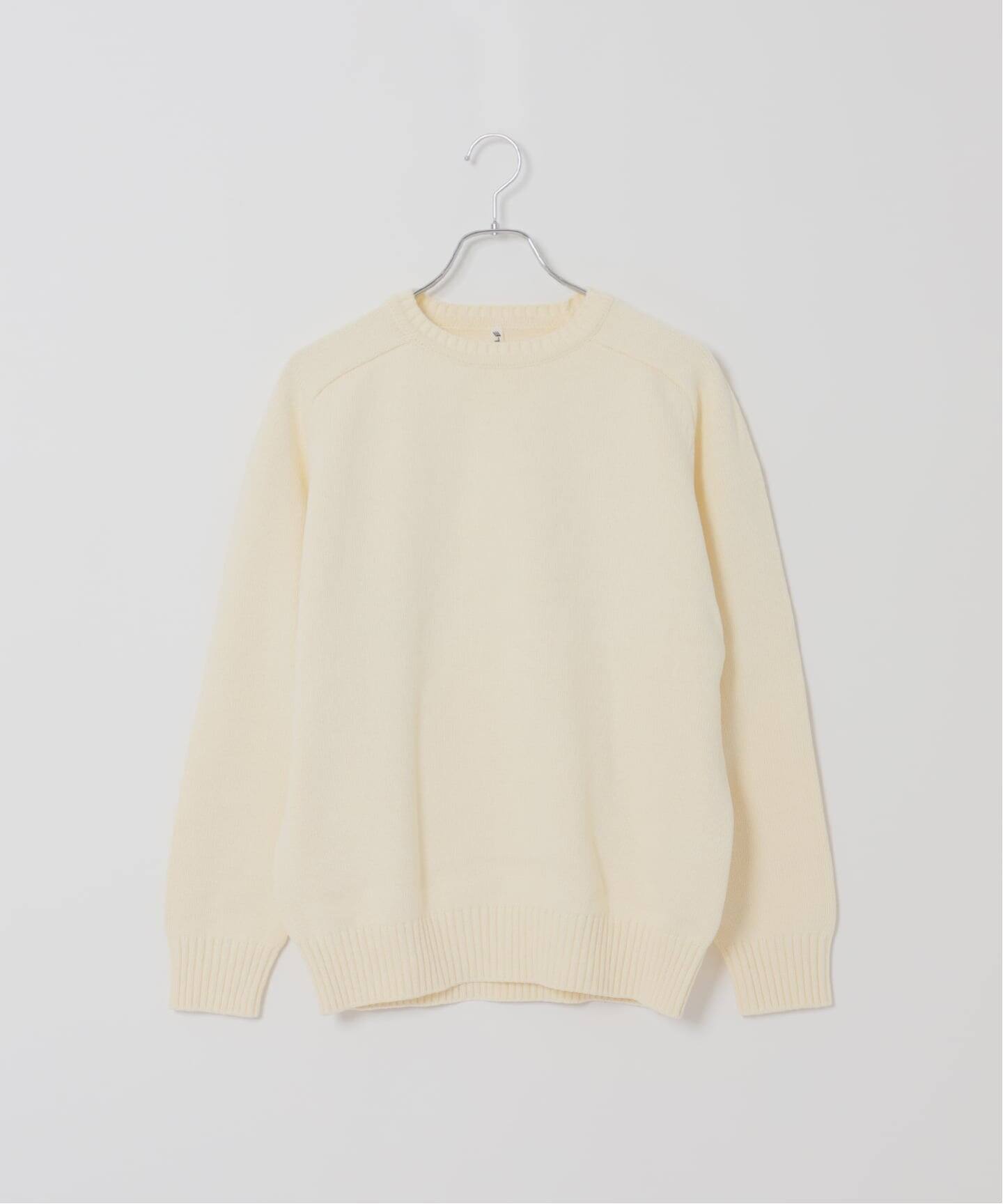 LE / エルイー】 cotton crew knit/ニット（ニット／セーター）｜L
