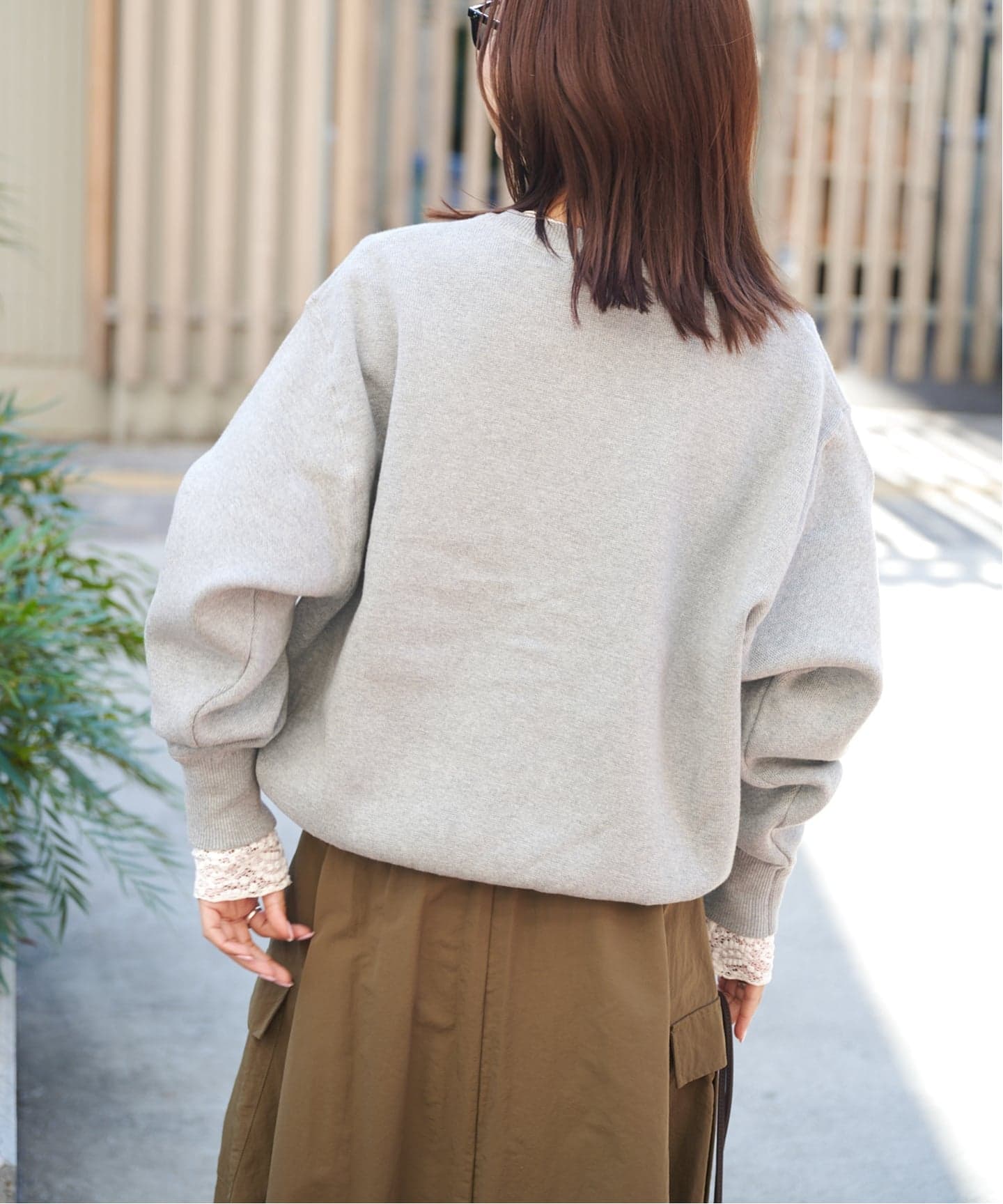 新色 スウェットライクニットカーディガン（カーディガン）｜OUTDOOR