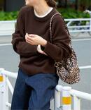 ≪予約≫WOOL SIGNATURE クルーネックニット