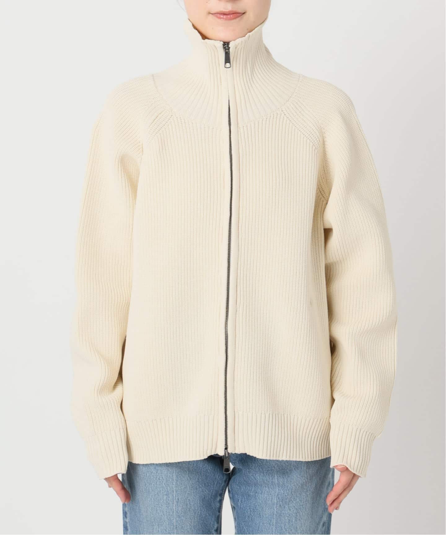 ≪予約≫LOGAN ex ZIP UP KNIT CARDIGAN（ニット／セーター）｜OUTDOOR