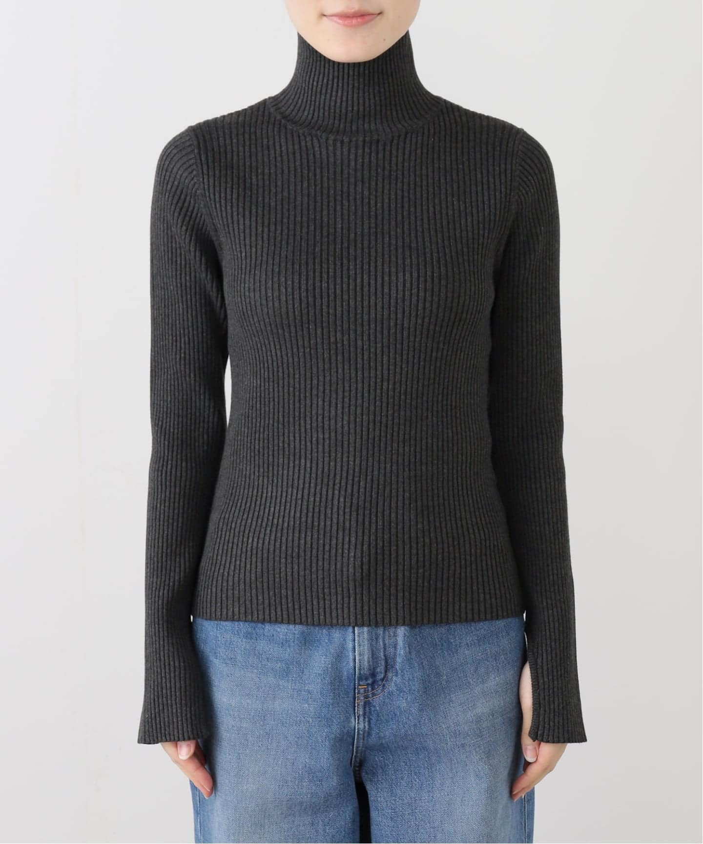 anuke Slit Turtle Knit（ニット／セーター）｜BOICE FROM BAYCREW'S