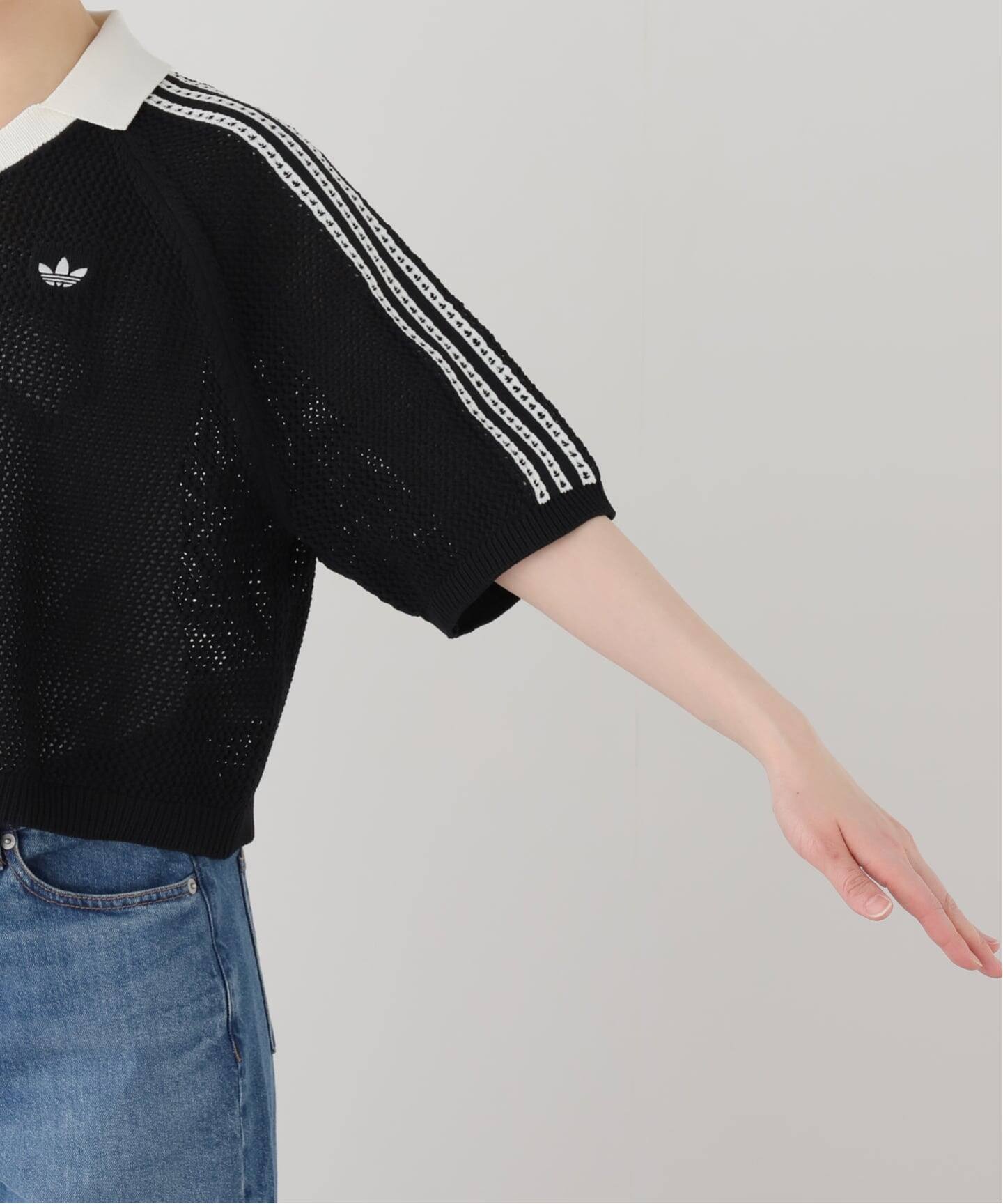 ADIDAS KNITTED CROCHET POLO KC6490/6491（ニット／セーター）｜BOICE