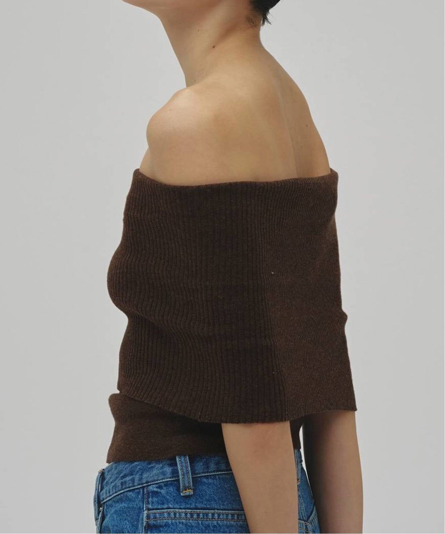 TODAYFUL Seamless Offshoulder Knit（ニット／セーター）｜BOICE FROM