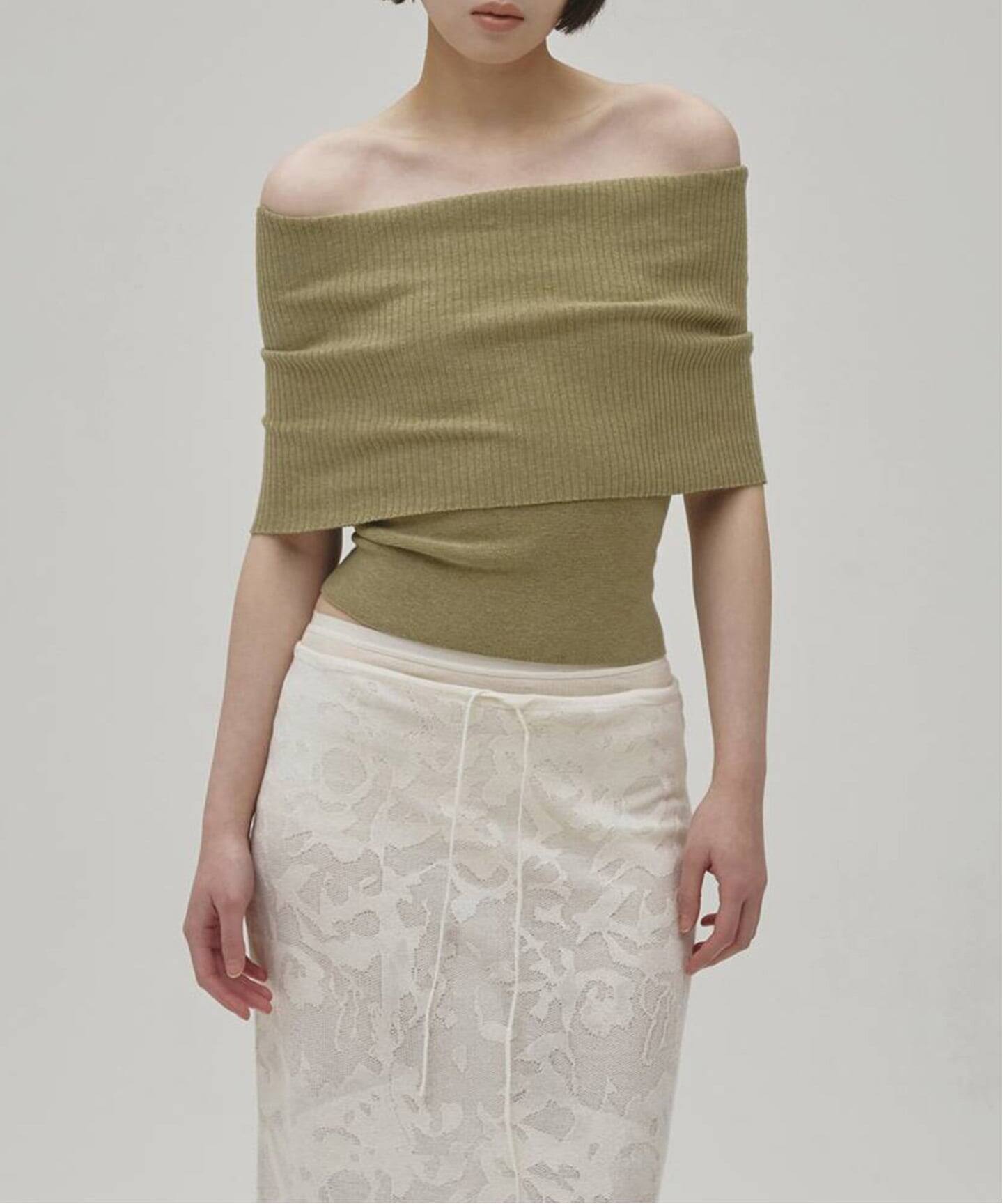 TODAYFUL Seamless Offshoulder Knit（ニット／セーター）｜BOICE FROM