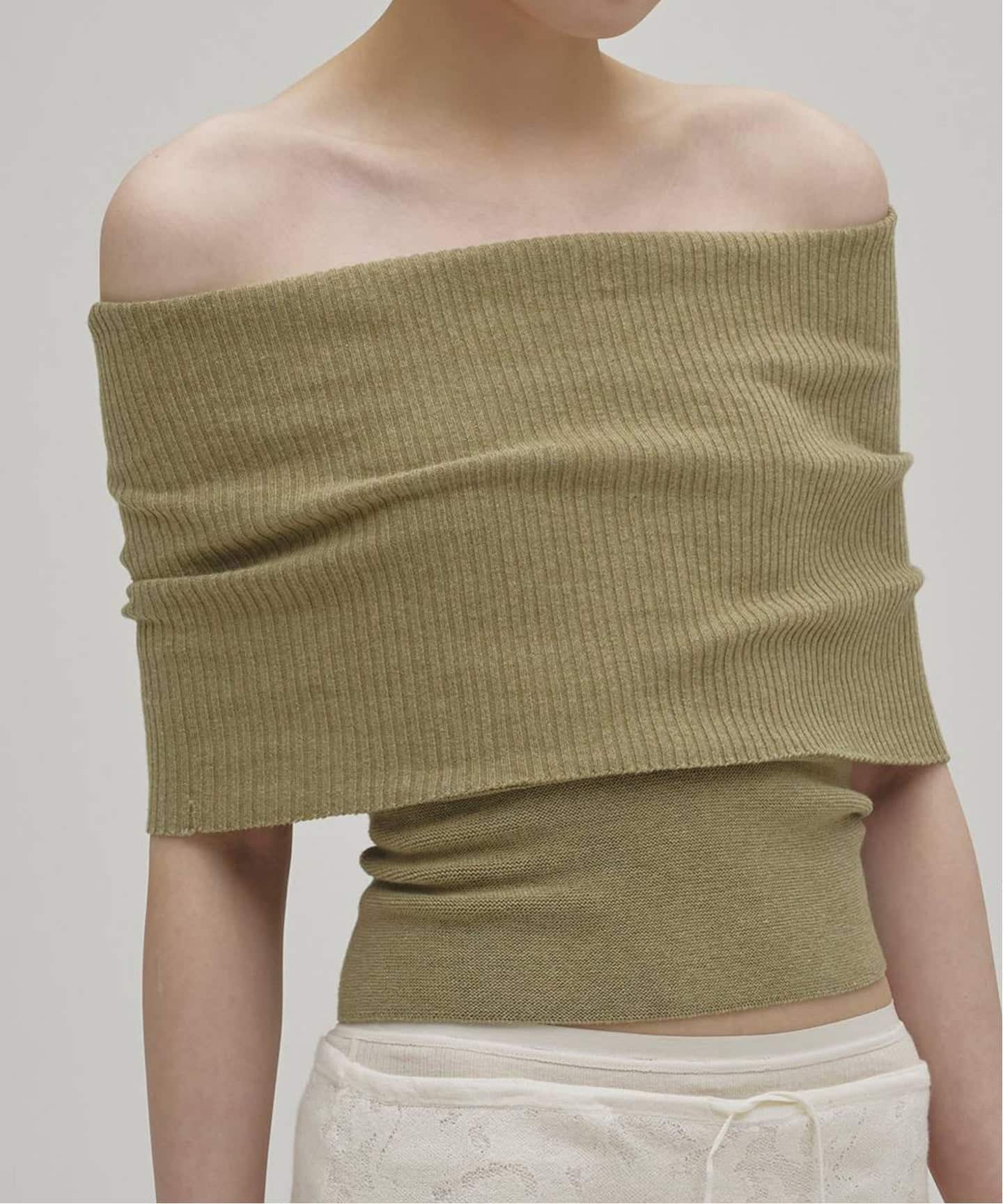 TODAYFUL Seamless Offshoulder Knit（ニット／セーター）｜BOICE FROM