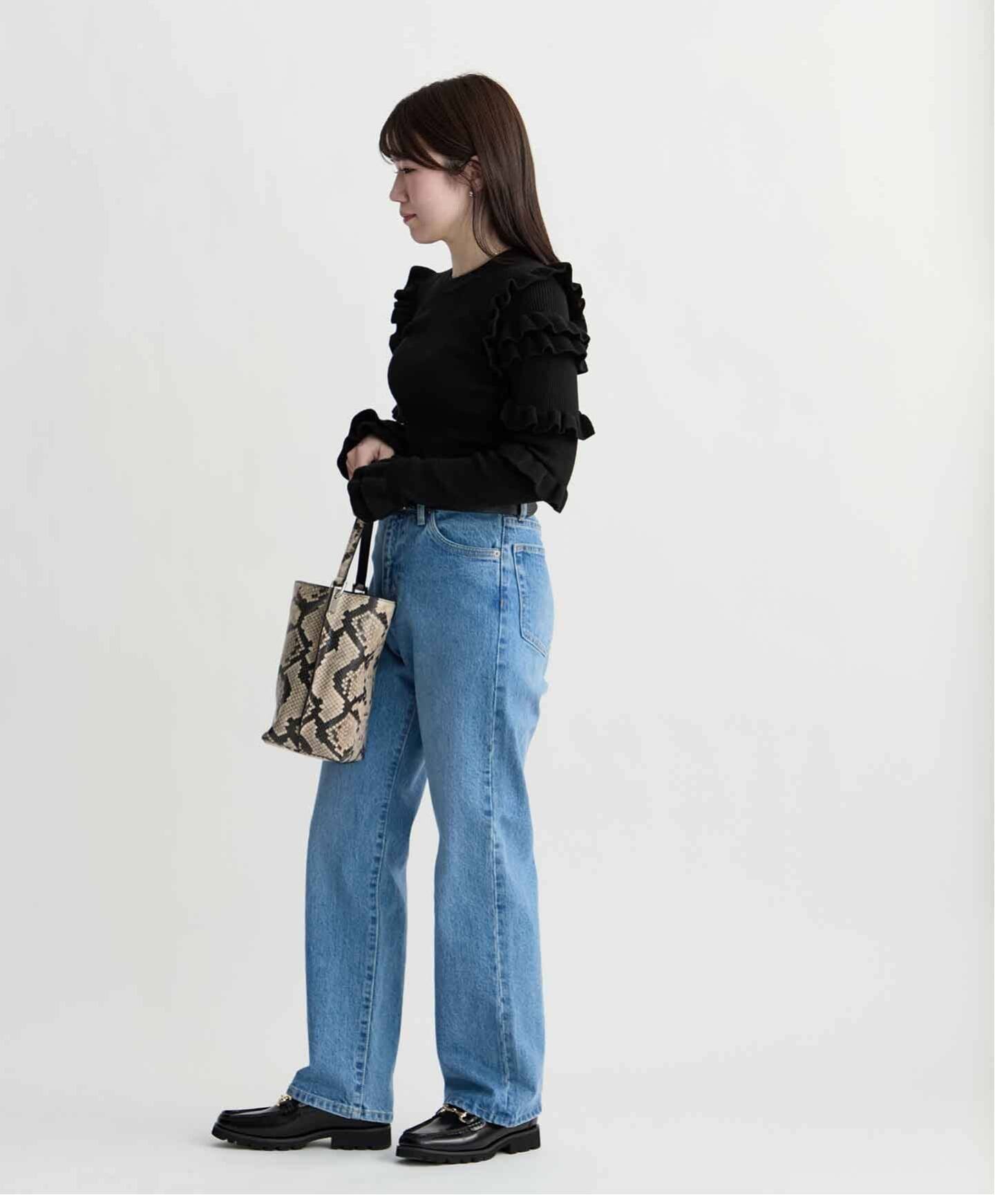 CLANE FRILL SLEEVE KNIT TOPS（ニット／セーター）｜BOICE FROM