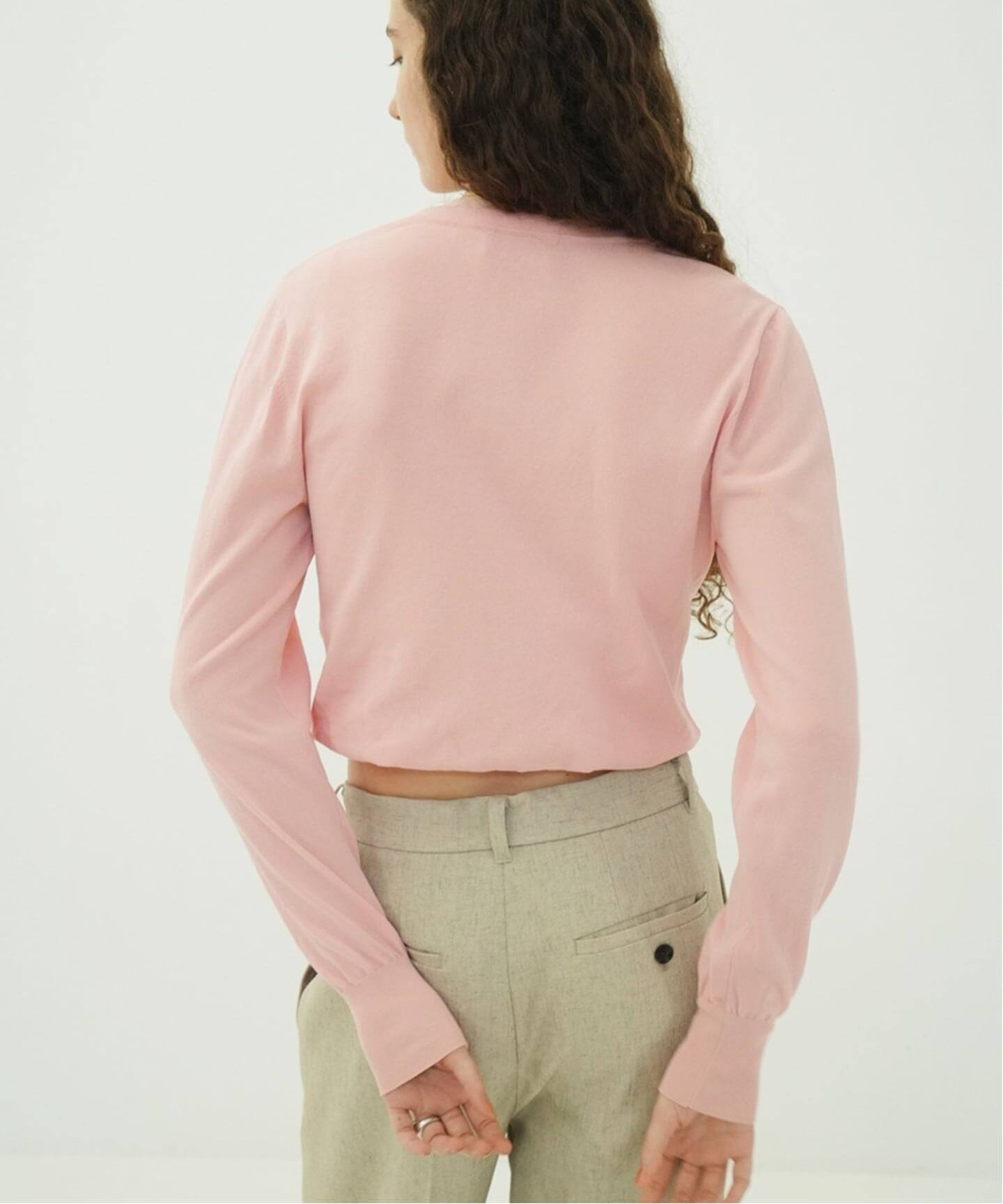 CLANE W LAYERED KNIT CARDIGAN（ニット／セーター）｜BOICE FROM