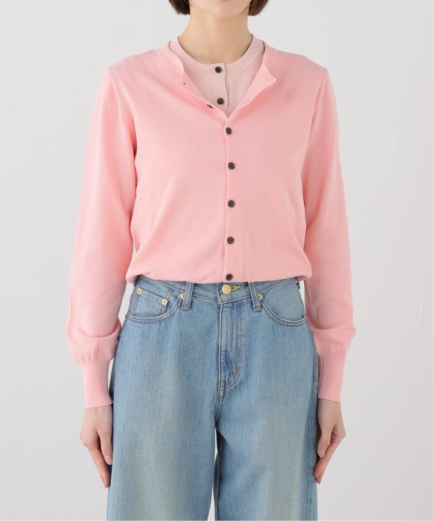 CLANE W LAYERED KNIT CARDIGAN（ニット／セーター）｜BOICE FROM