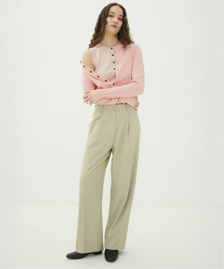 CLANE W LAYERED KNIT CARDIGAN（ニット／セーター）｜BOICE FROM 