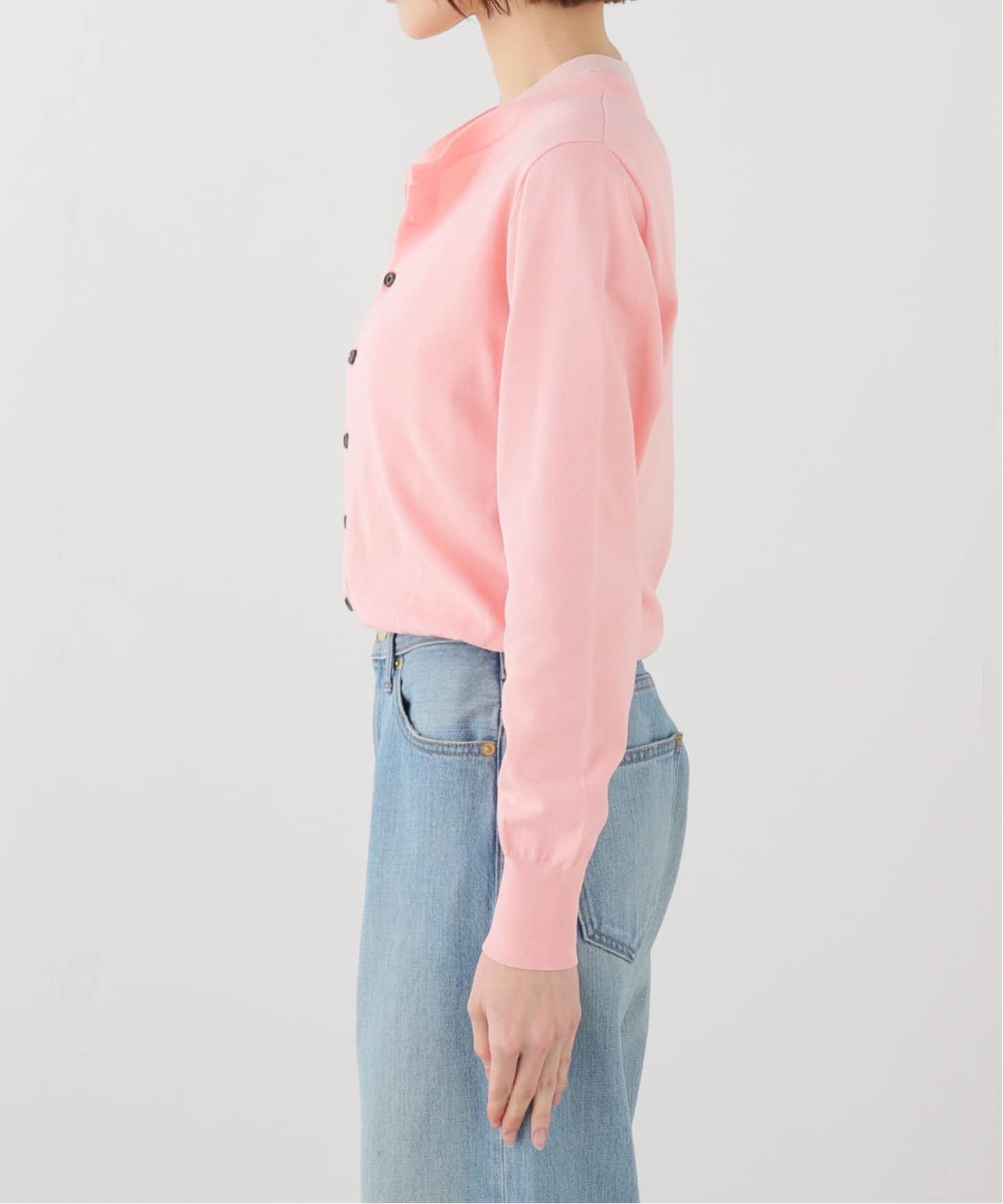 CLANE W LAYERED KNIT CARDIGAN（ニット／セーター）｜BOICE FROM
