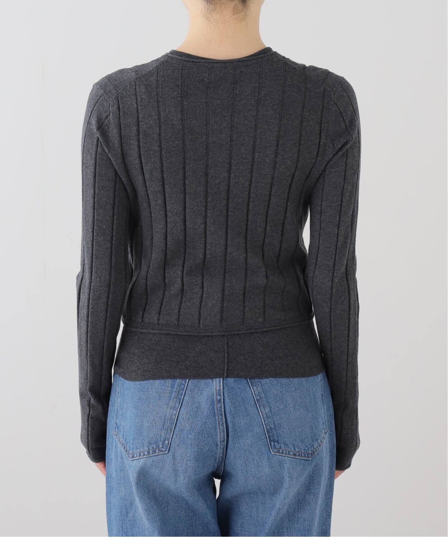 anuke Cotton Layered Cardigan（カーディガン）｜BOICE FROM