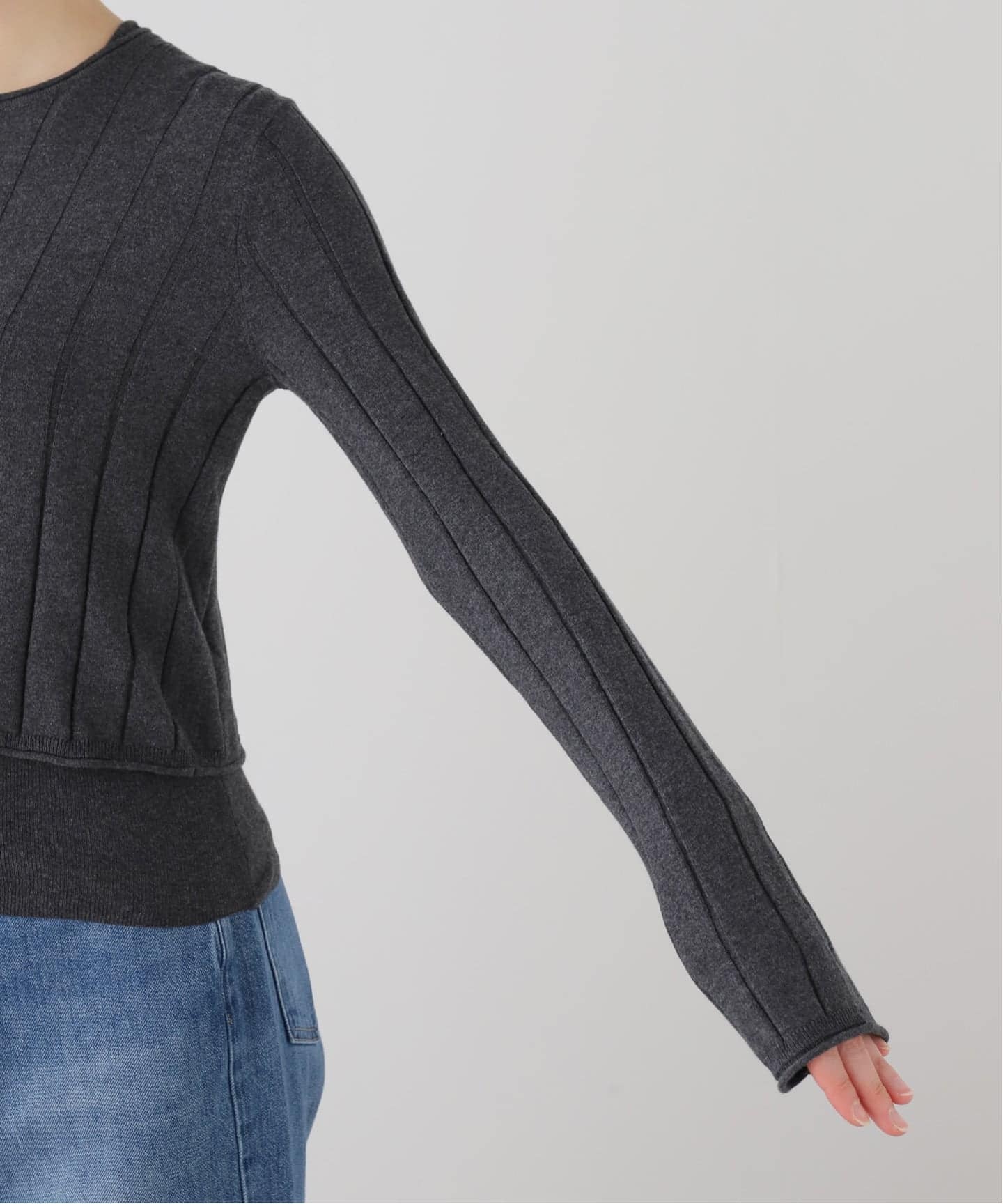 anuke Cotton Layered Cardigan（カーディガン）｜BOICE FROM