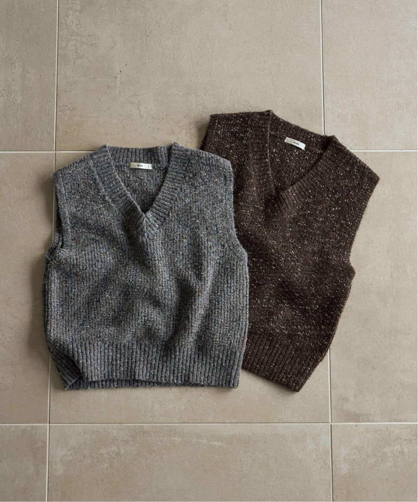 anuke Nep Knit Vest（ベスト）｜BOICE FROM BAYCREW'S（ボイスフロム