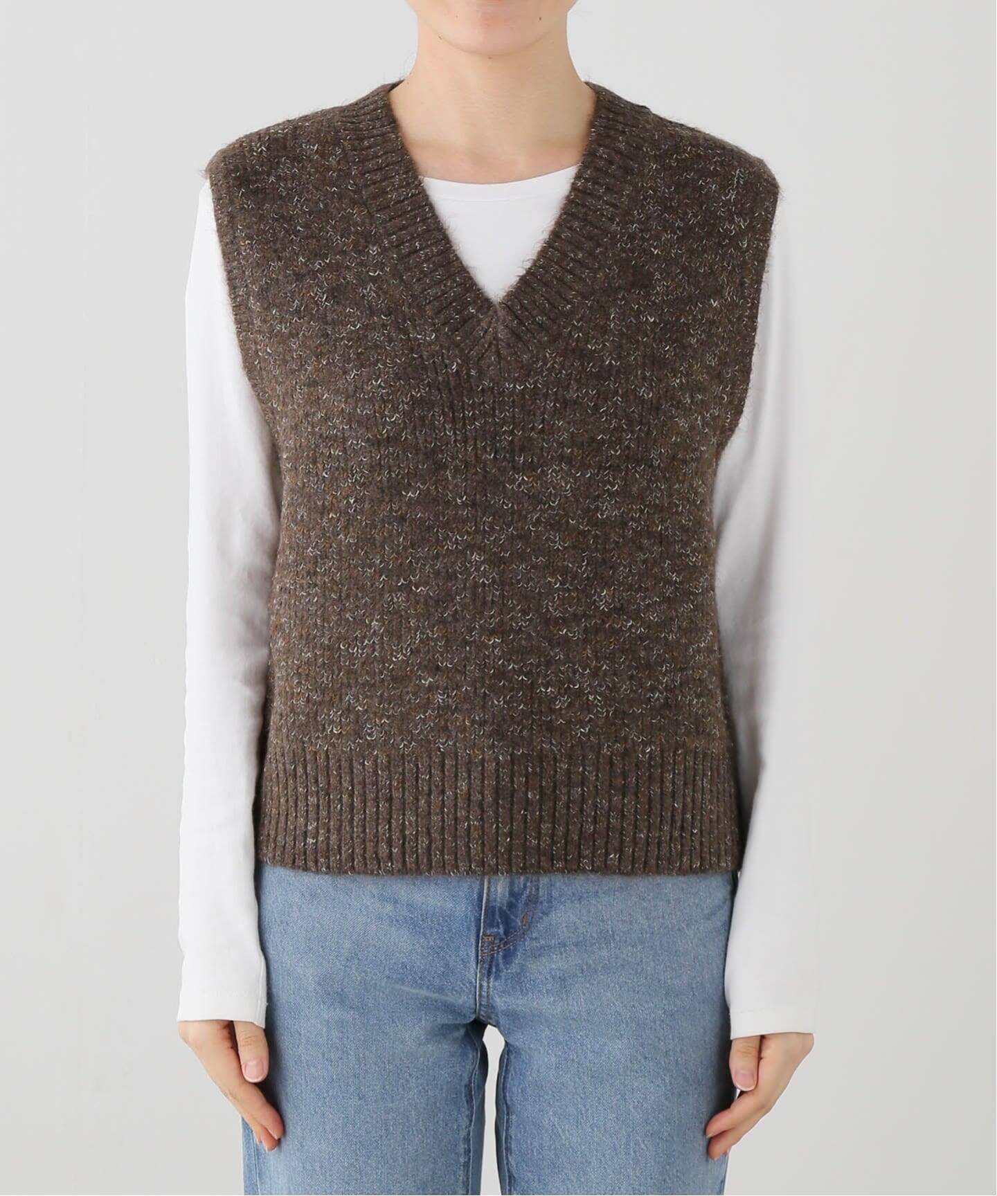 anuke Nep Knit Vest（ベスト）｜BOICE FROM BAYCREW'S（ボイスフロム