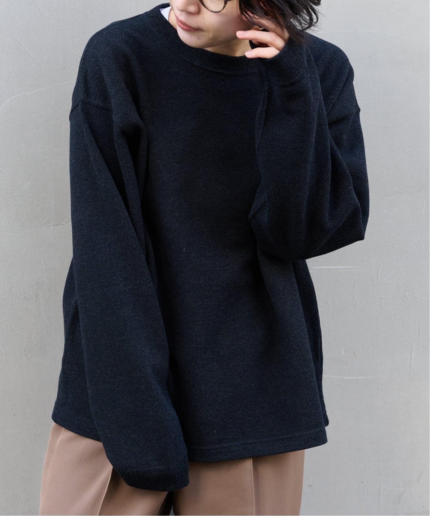 crepuscule Co/Ra Moss Stitch P/O（ニット／セーター）｜BOICE FROM