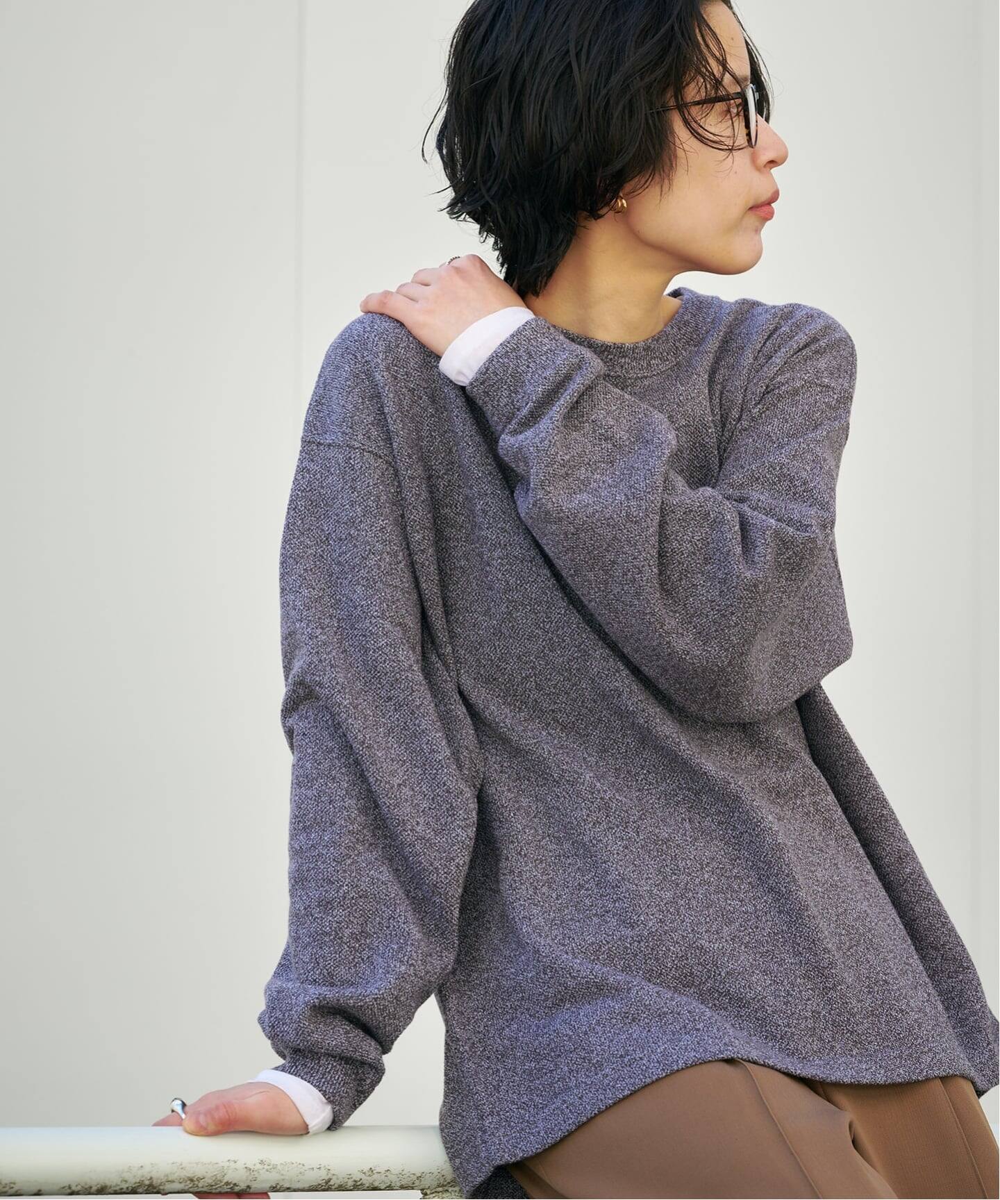 crepuscule Co/Ra Moss Stitch P/O（ニット／セーター）｜BOICE FROM