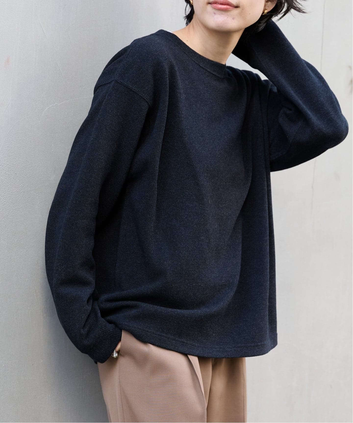 crepuscule Co/Ra Moss Stitch P/O（ニット／セーター）｜BOICE FROM