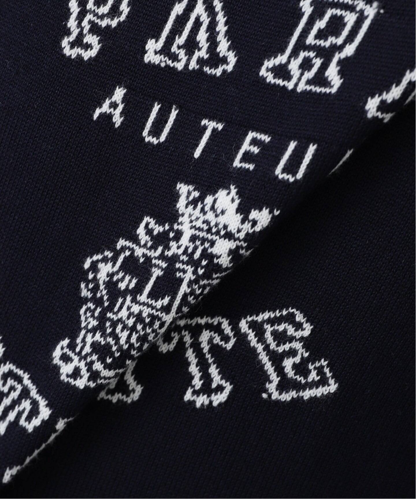 洗える】インターシャロゴニット（ニット／セーター）｜La Totalite