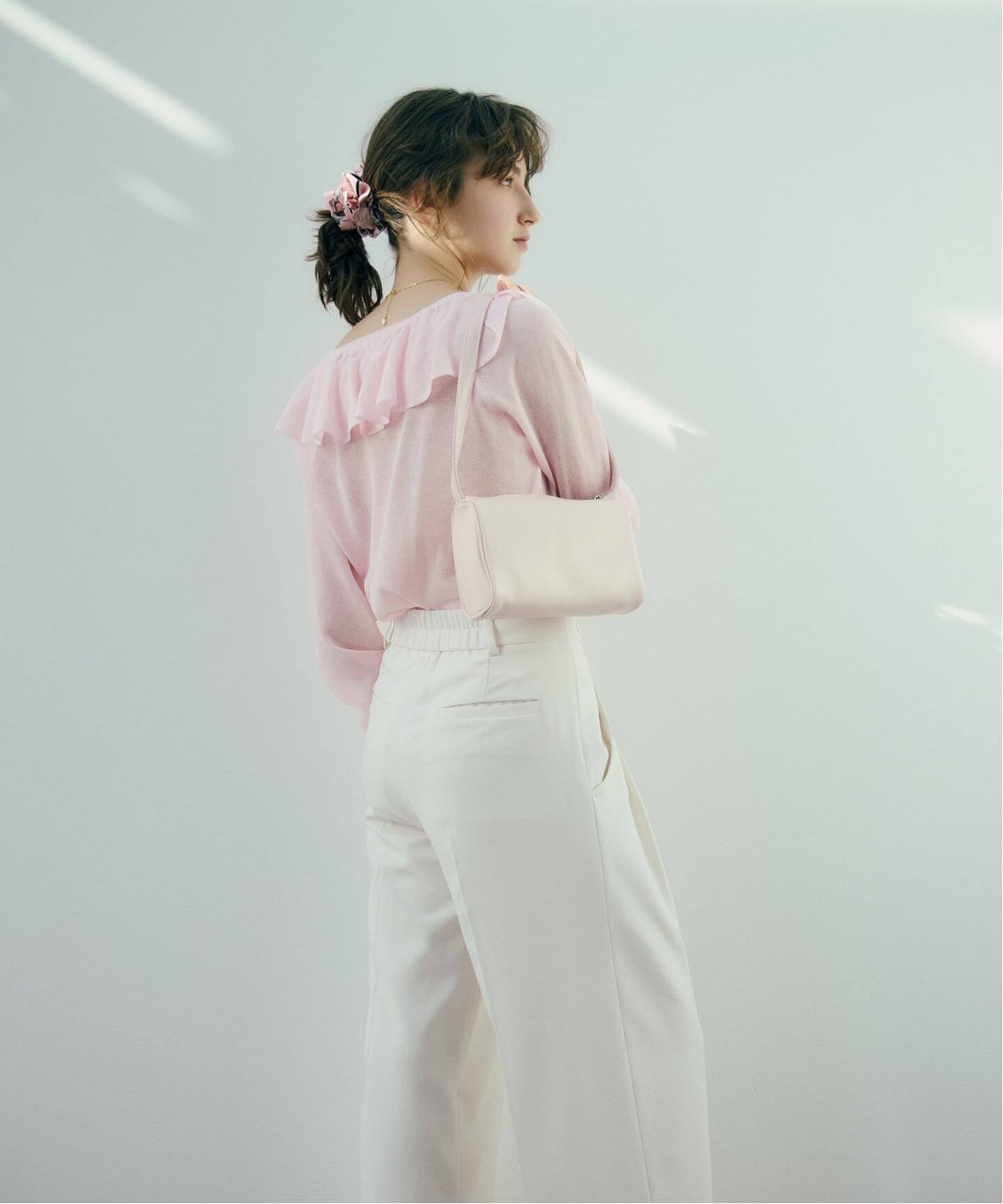 新品　La Totalite ニット　ピンク ハイネックニットセットアップ（ワンピース）｜La Totalite（ラ