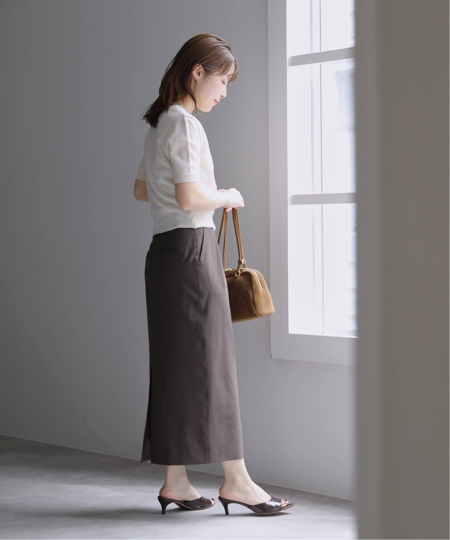 FLEK/フレック ショルダーカットアウトニットトップス（ニット