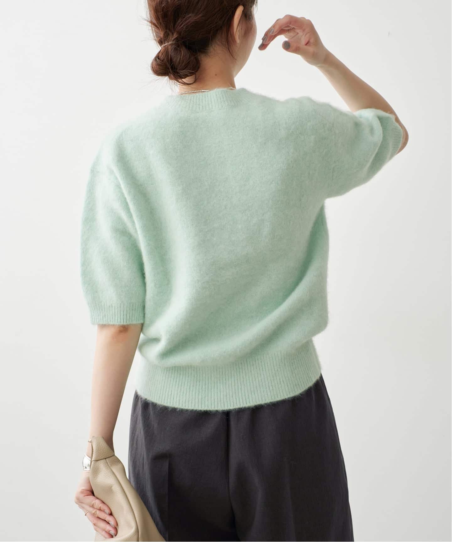 kamianyfitoさま専用　スピック&スパン　BABY ALPACAニット 新色 / 追加予約》FOX/ALPACAハーフスリーブニット（ニット／セーター