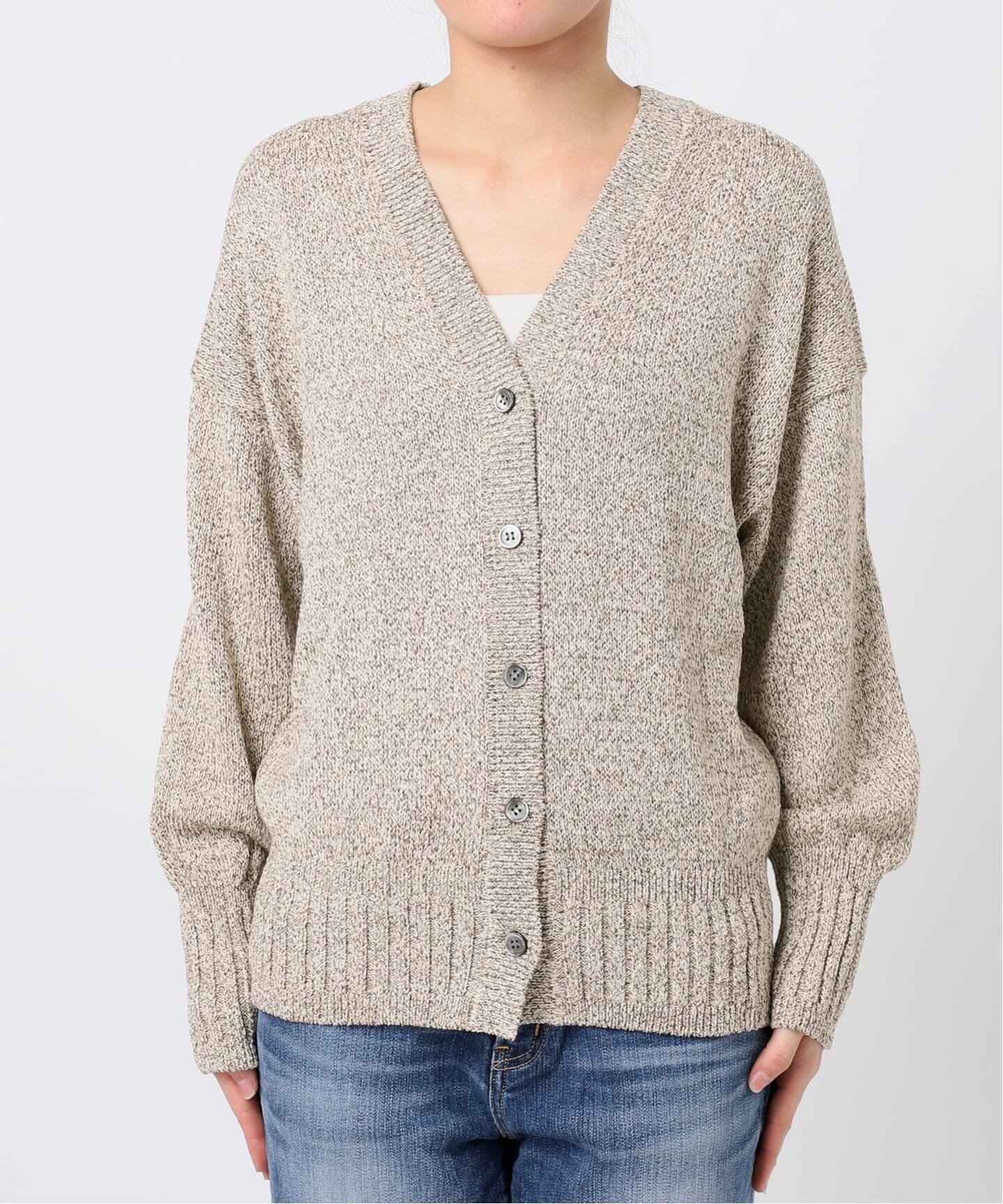 追加予約》レーヨンペーパーヤーンVネックカーディガン（カーディガン